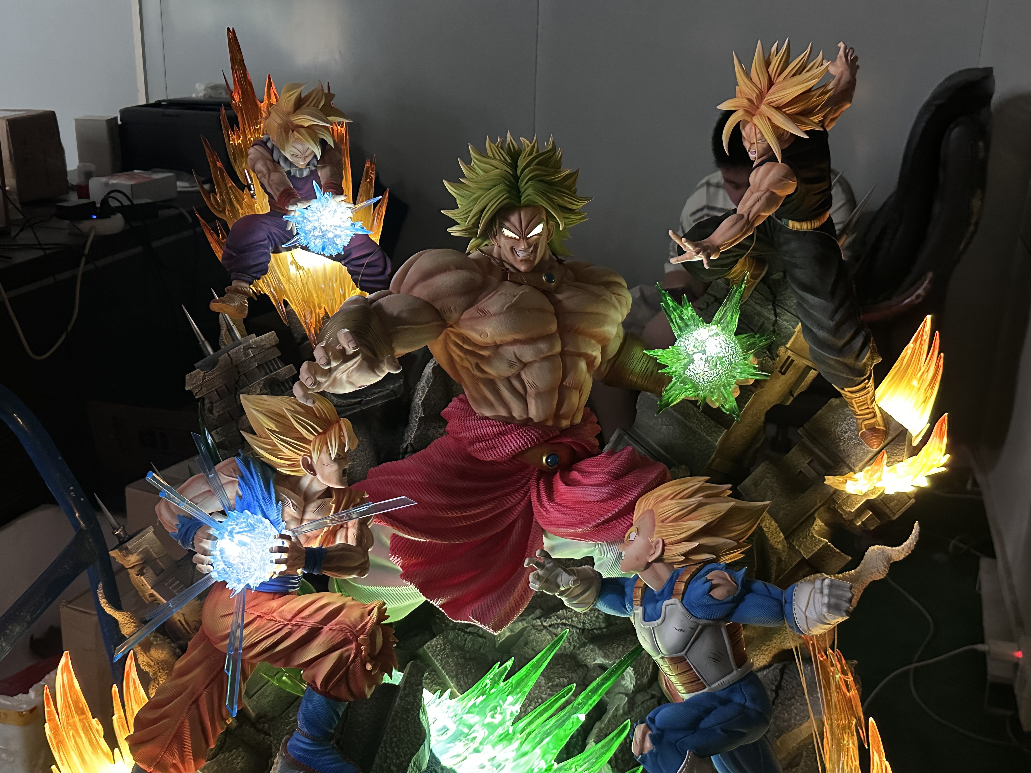 【七龍珠】kylin studio-七龍珠週年系列 002 賽亞人超激戰布羅利