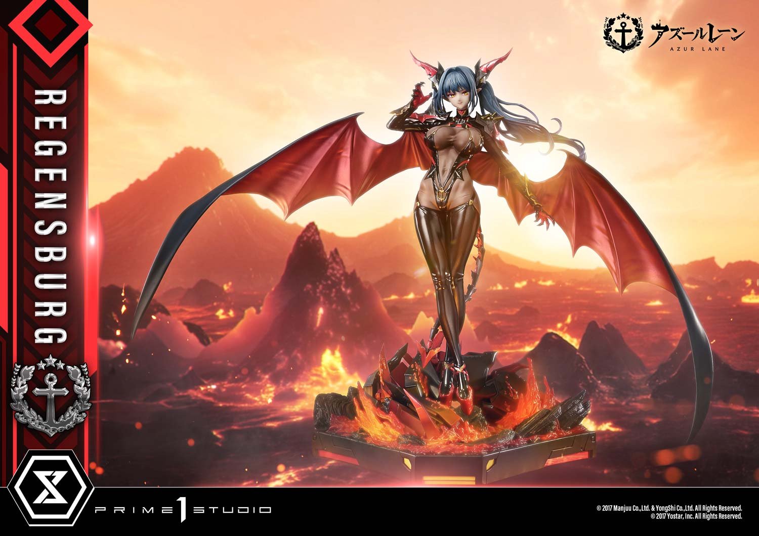 【正版授權】Prime 1 Studio-碧藍航線 輕巡洋艦 雷根斯堡