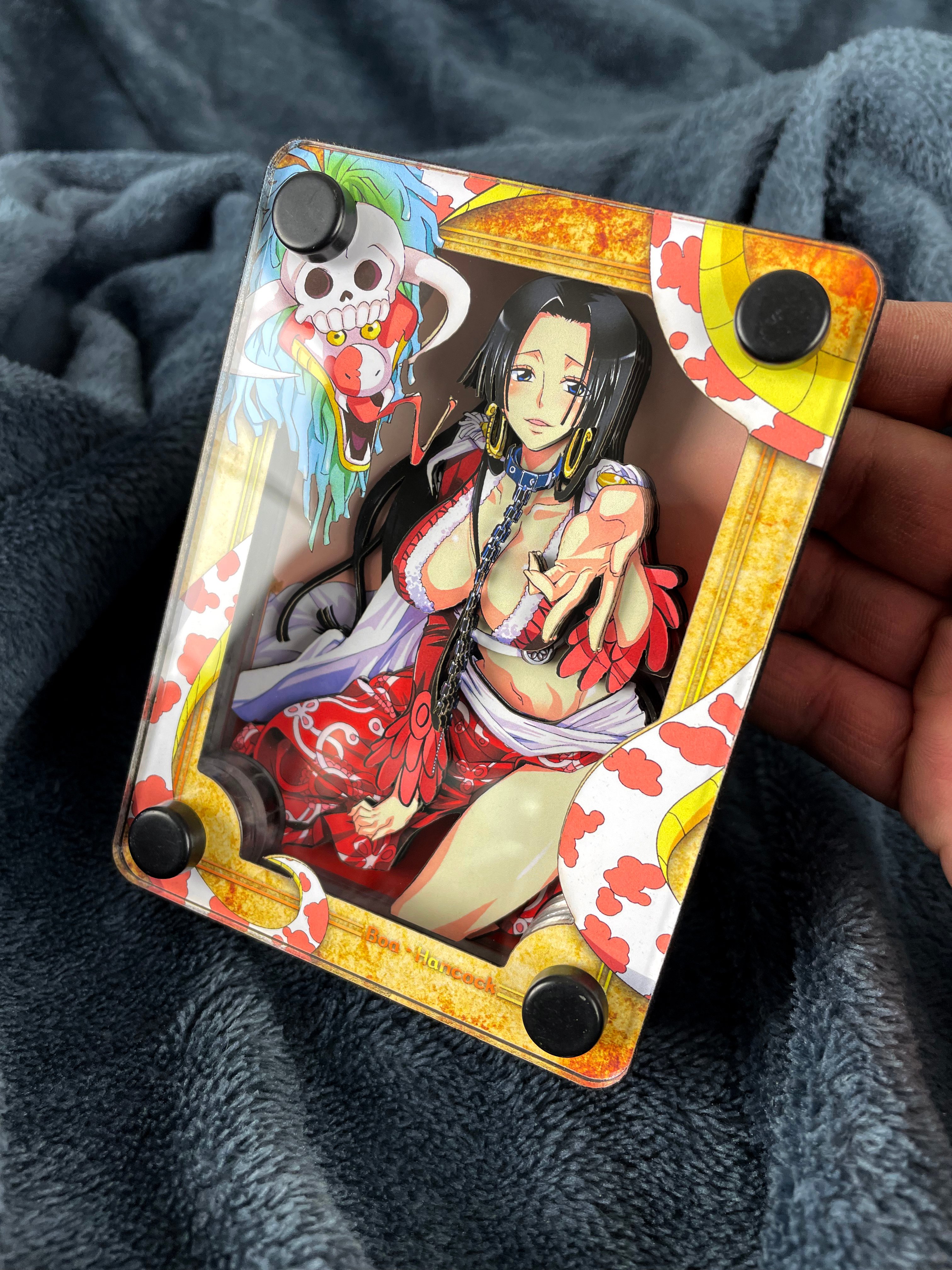 【週邊】萌萌匠-海賊王女帝波雅漢庫克薩羅梅壞蛇 第二彈 立體壓克力磚