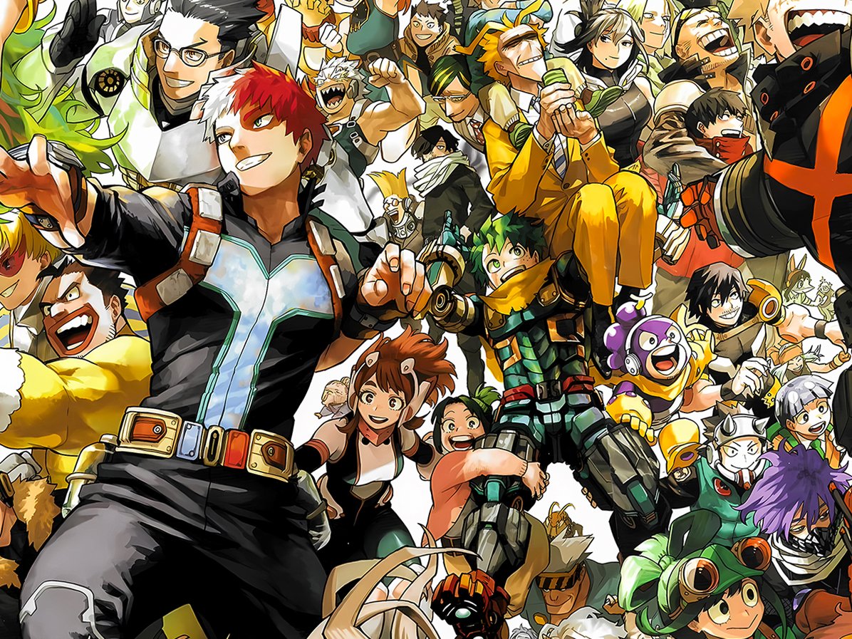 【週邊】星空工作室－我的英雄學院 英雄全員 裝飾畫