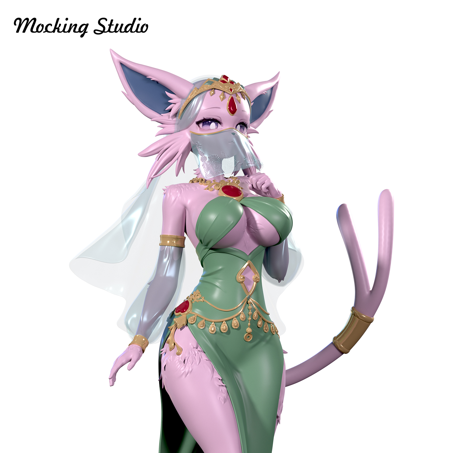 【寶可夢】主意玩家-擬人系列 西域舞孃 太陽伊布