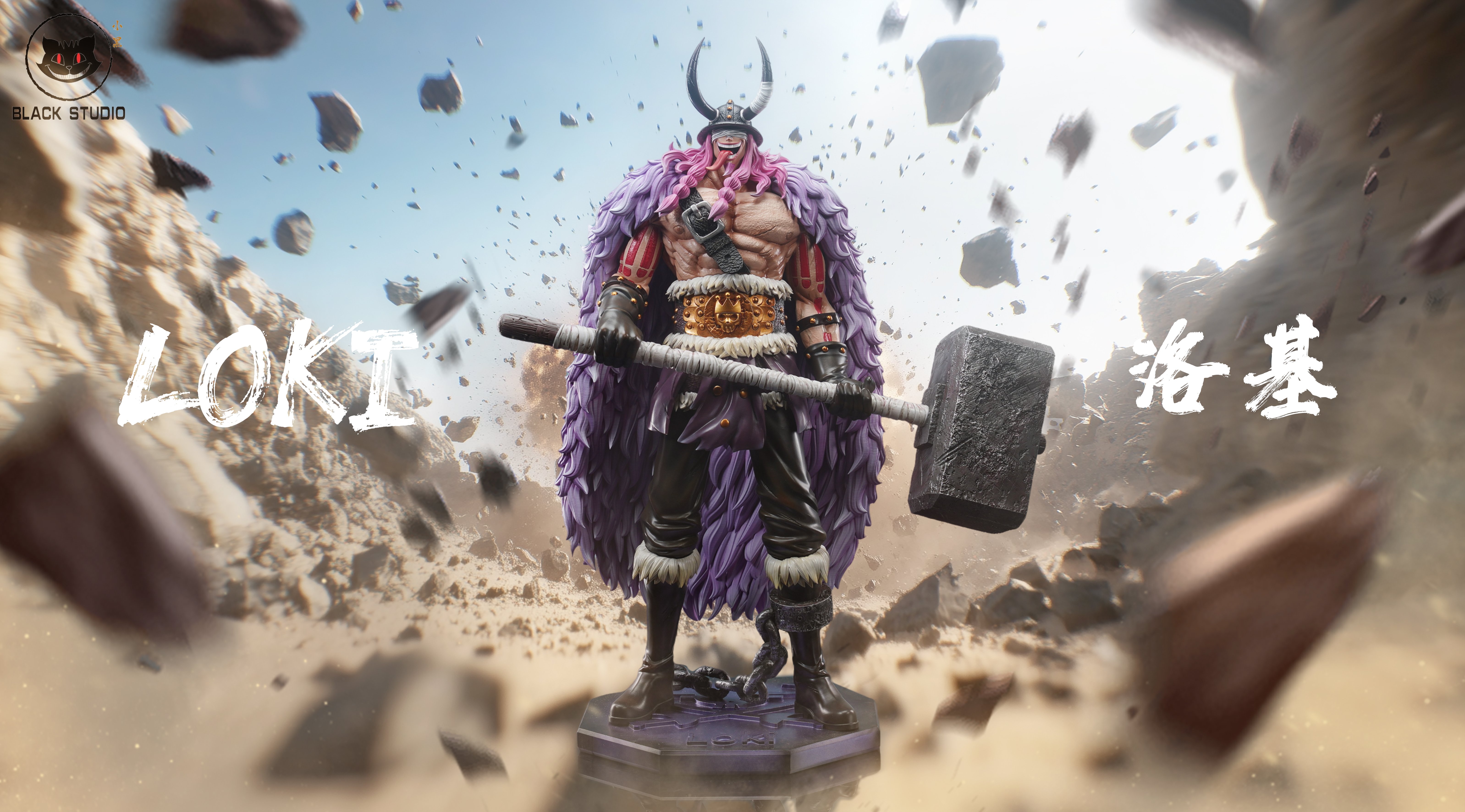 【海賊王】Black studio 小黑工作室-私定系列 艾爾巴夫 pop補全 洛基