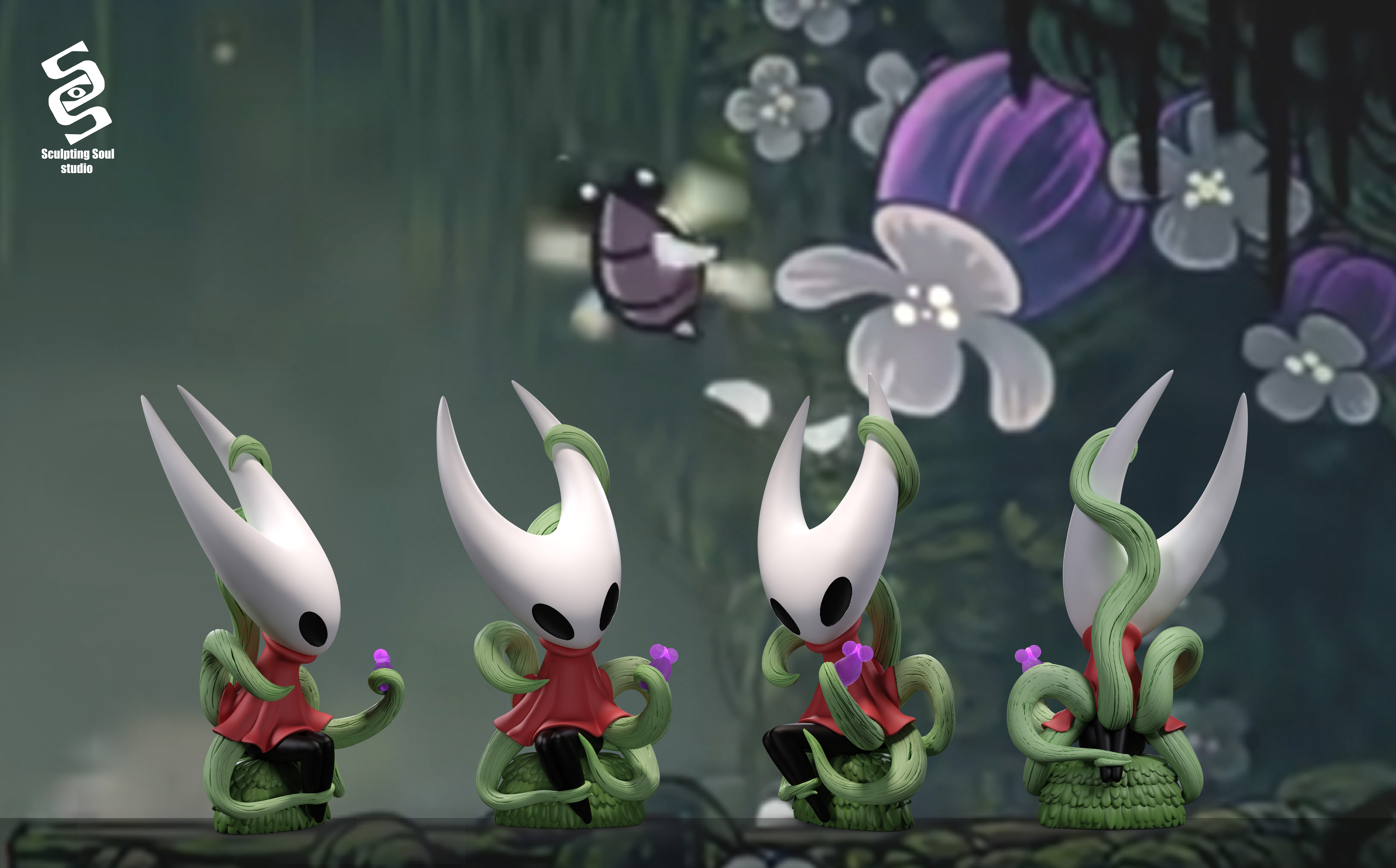 【空洞騎士】塑魂工坊 Sculpting Soul studio－絲之歌 畸咒子嗣