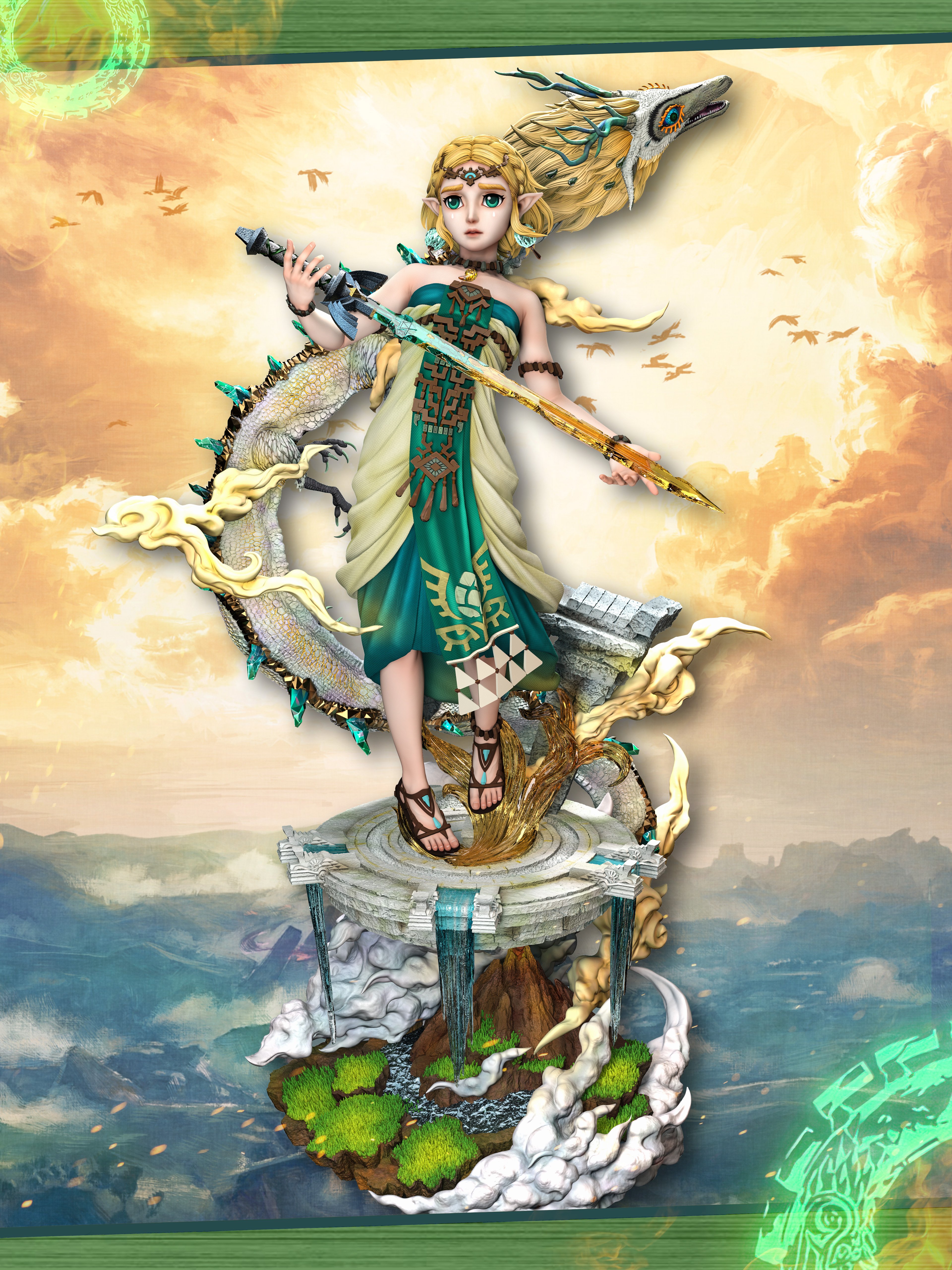 【薩爾達傳說】hero belief x hunter fan-薩爾達傳說 薩爾達公主 【薩爾達傳說】hero belief x hunter fan-薩爾達傳說 薩爾達公主