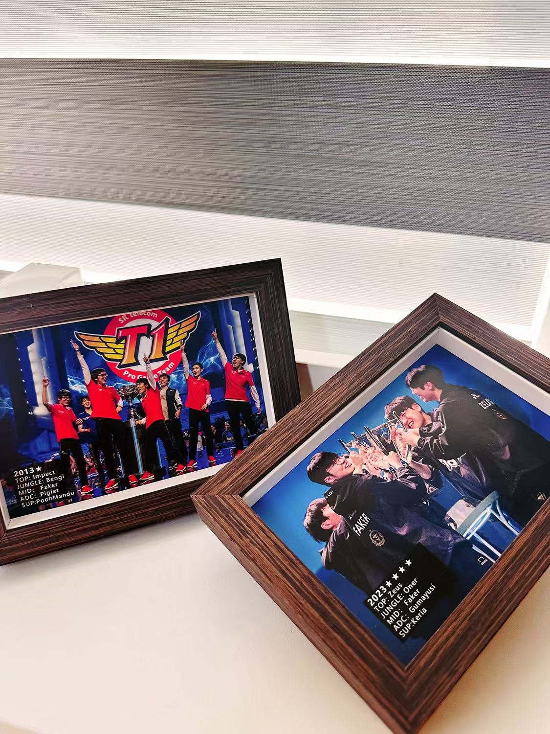 【週邊】千鳥社-SKT歷屆冠軍英雄聯盟T1戰隊擺台