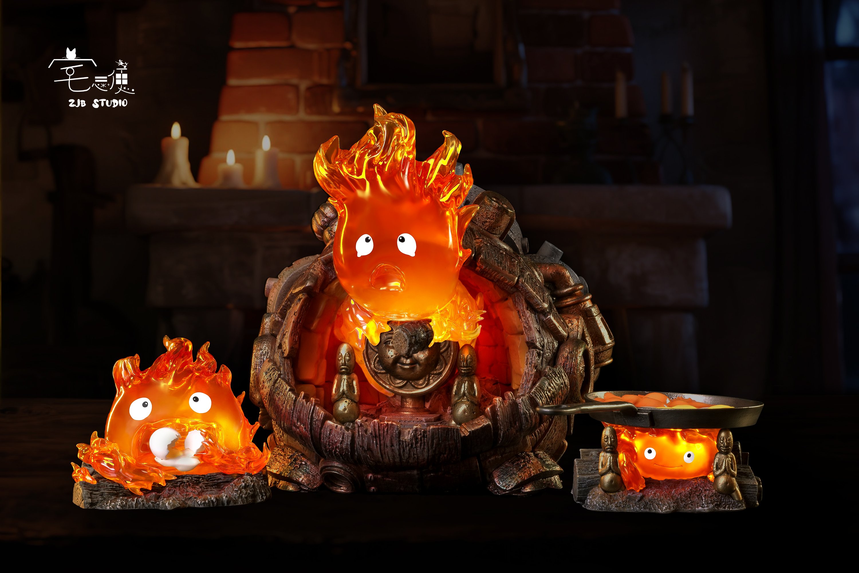 【宮崎駿】宅急便工作室-宮崎駿桌面系列 城堡卡西法