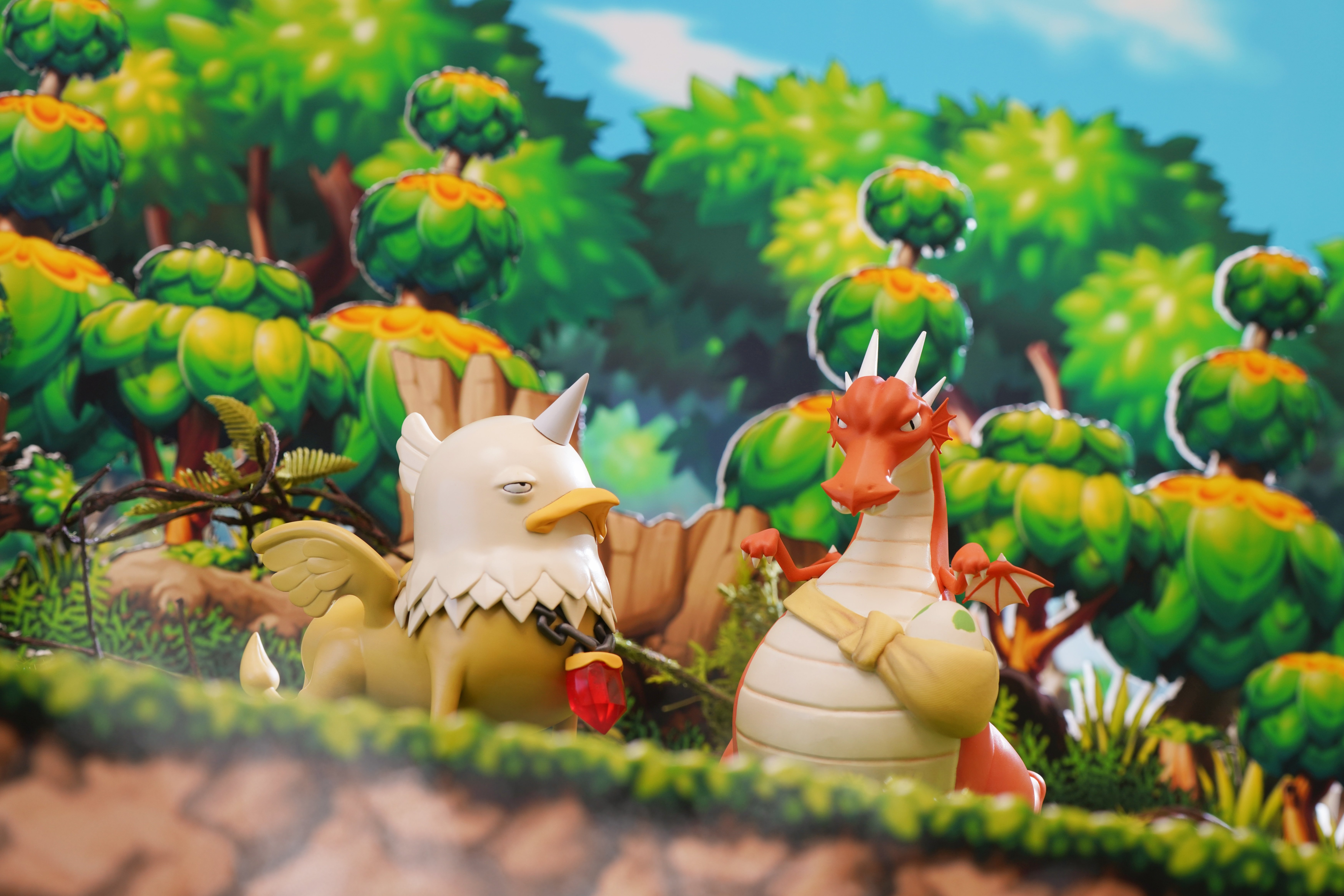 【楓之谷】女媧造物-冒險島噴火龍 冒險島格瑞芬多 冒險島肥龍胖鳳