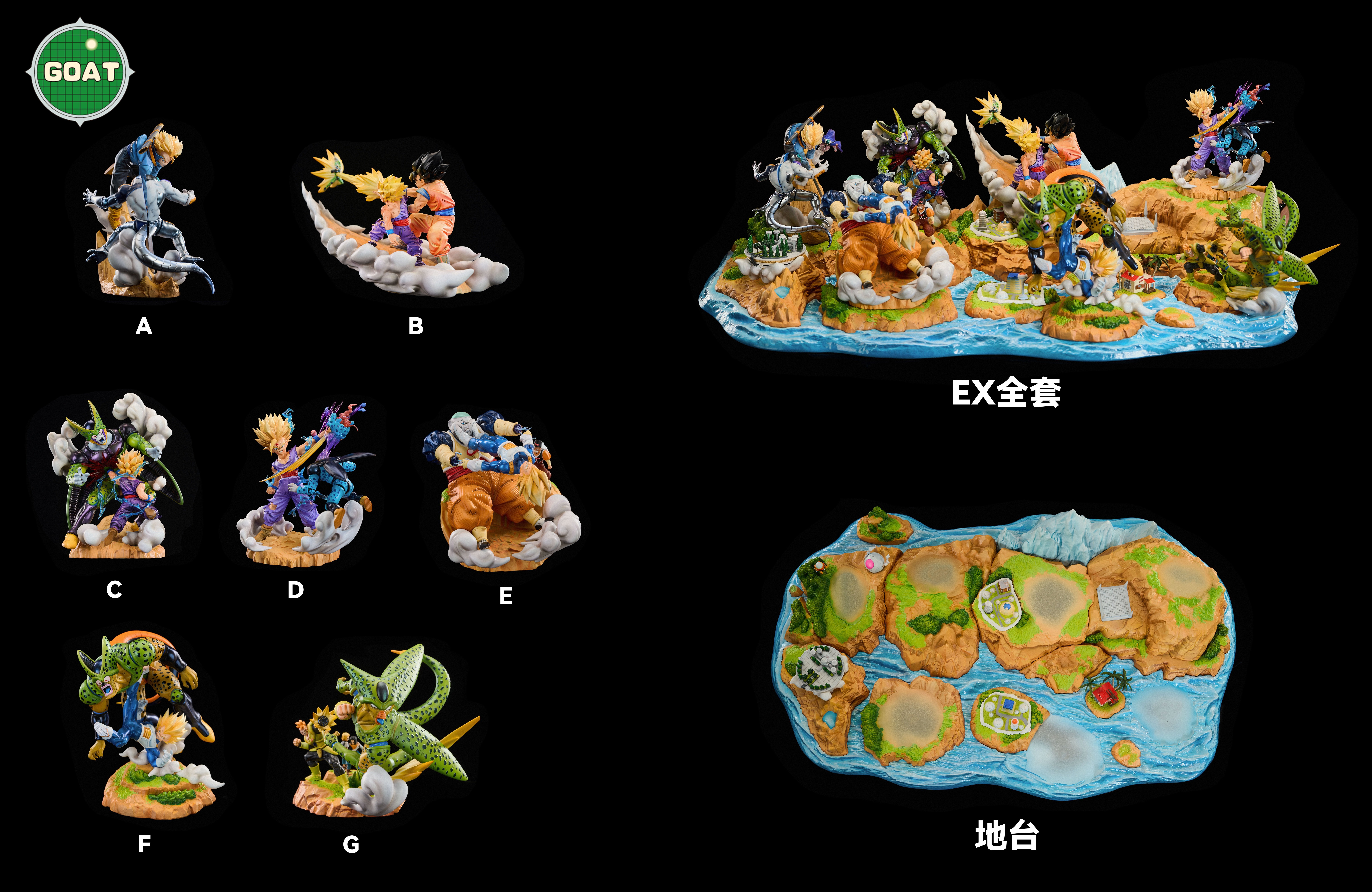 【七龍珠】GOAT工作室-膠囊系列 第一章 沙魯篇