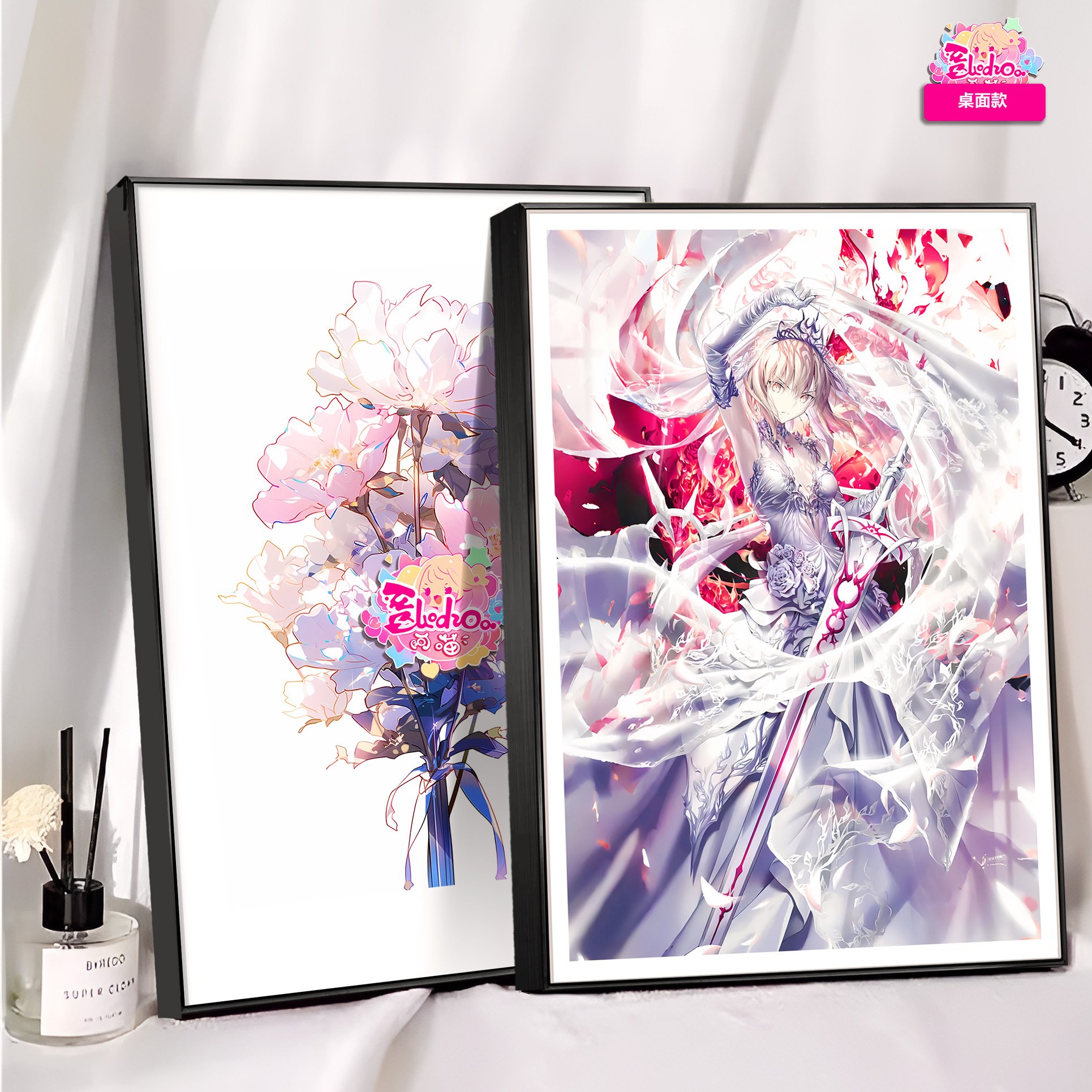 【週邊】阿喵畫社-婚紗 吾王saber