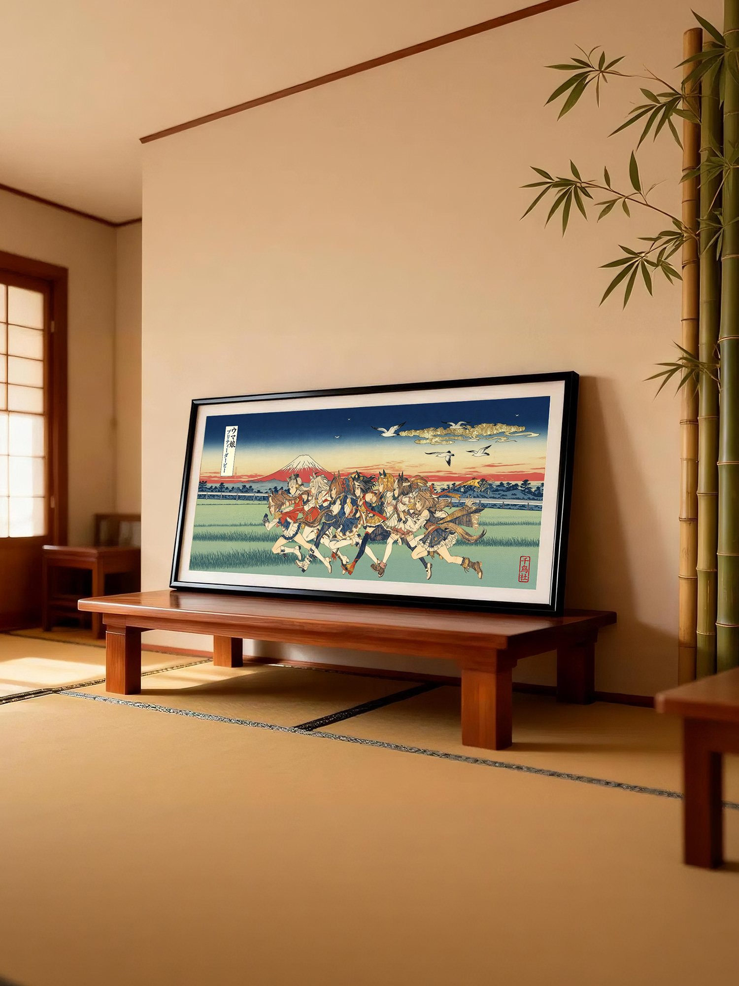 【週邊】千鳥社－賽馬娘 八駿圖 裝飾畫