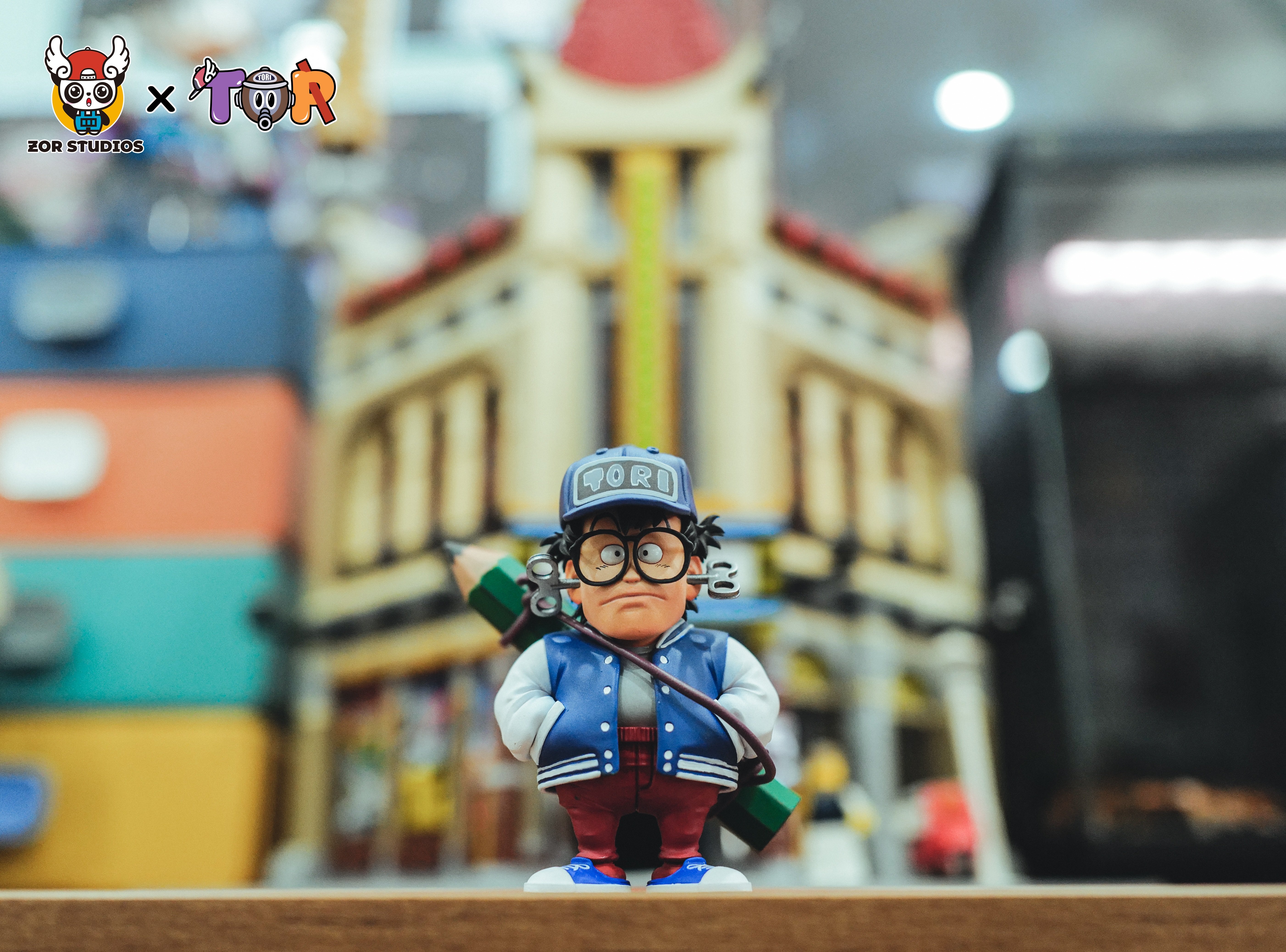 【阿拉蕾】ZOR-Studios x TOR-Studios－WC 鳥山明系列 001 棒球服鳥山明（海外現貨）