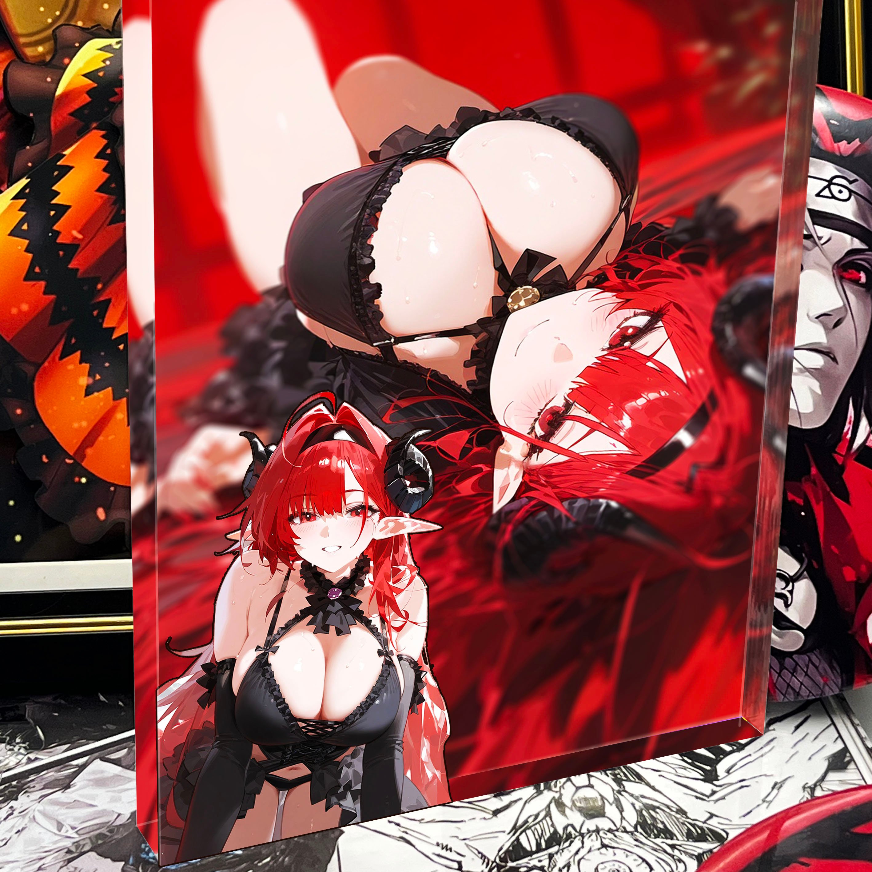 【週邊】阿喵畫社-興登堡透明卡磚