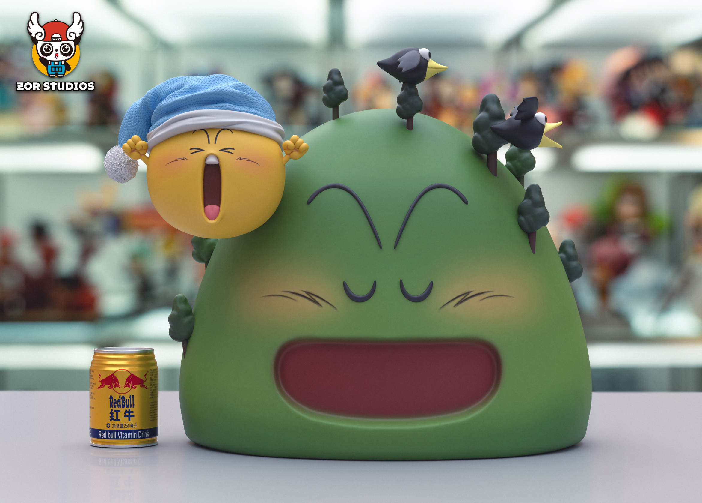 【阿拉蕾】ZOR-Studios-企鵝村全家福系列 第四彈 山丘&太陽