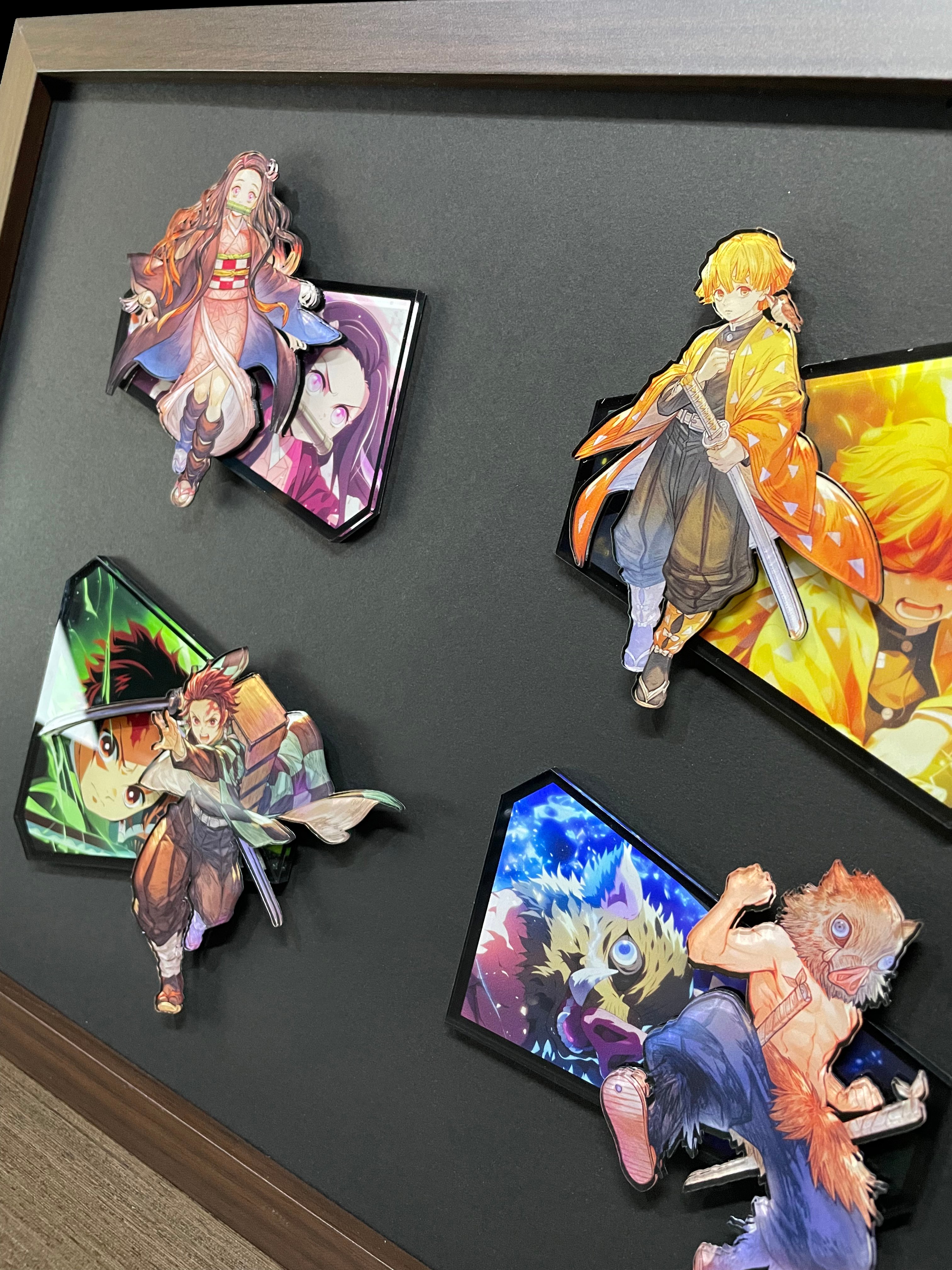 【週邊】萌萌匠-鬼滅之刃 四人組冰箱貼