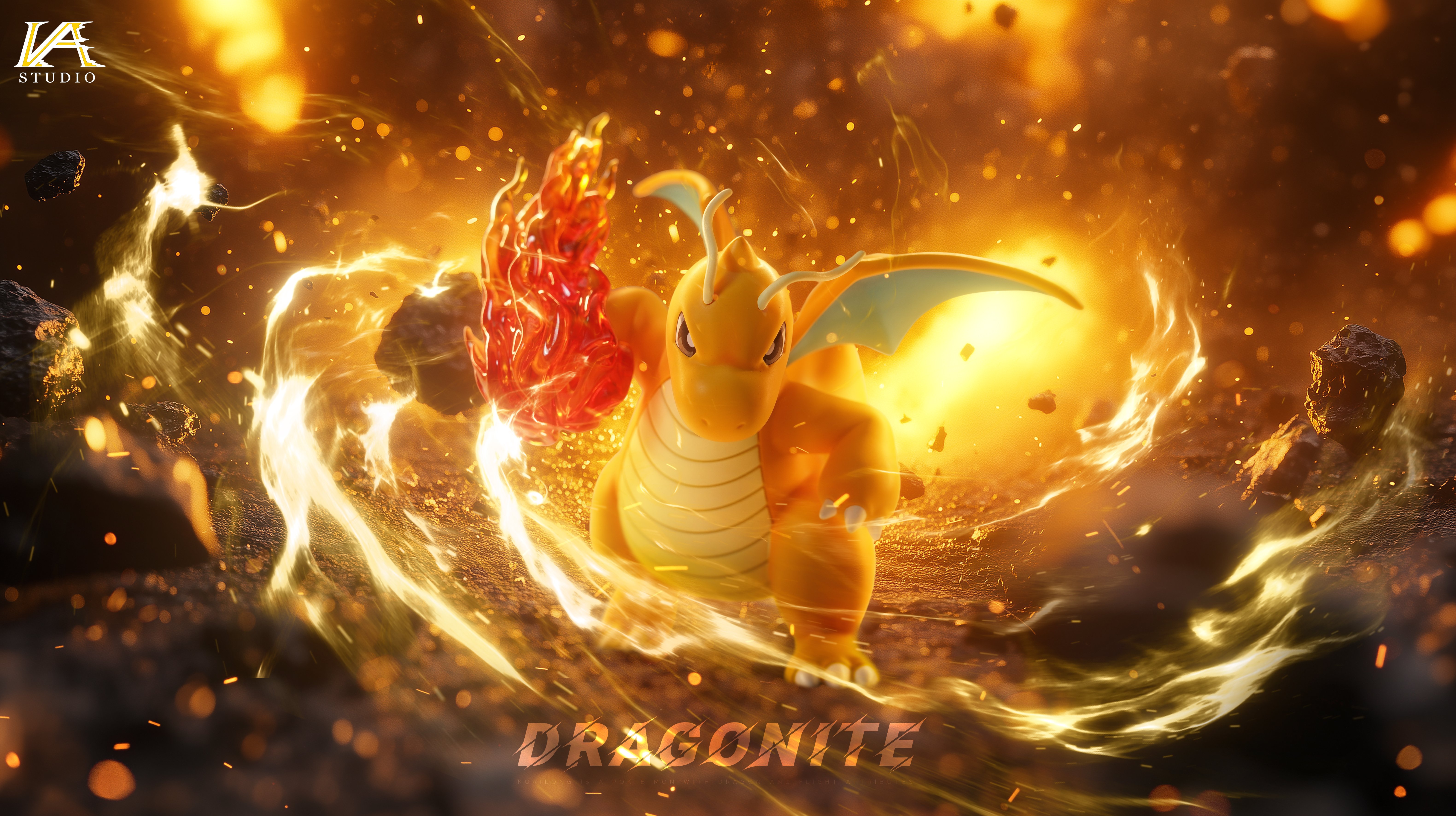 【寶可夢】VA Studio-火焰拳快龍（海外現貨）