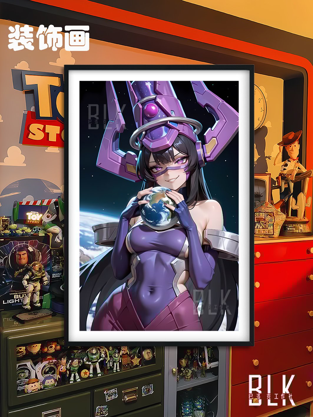 【週邊】巴洛克－漫威 吞妹 裝飾畫 & 冰箱貼