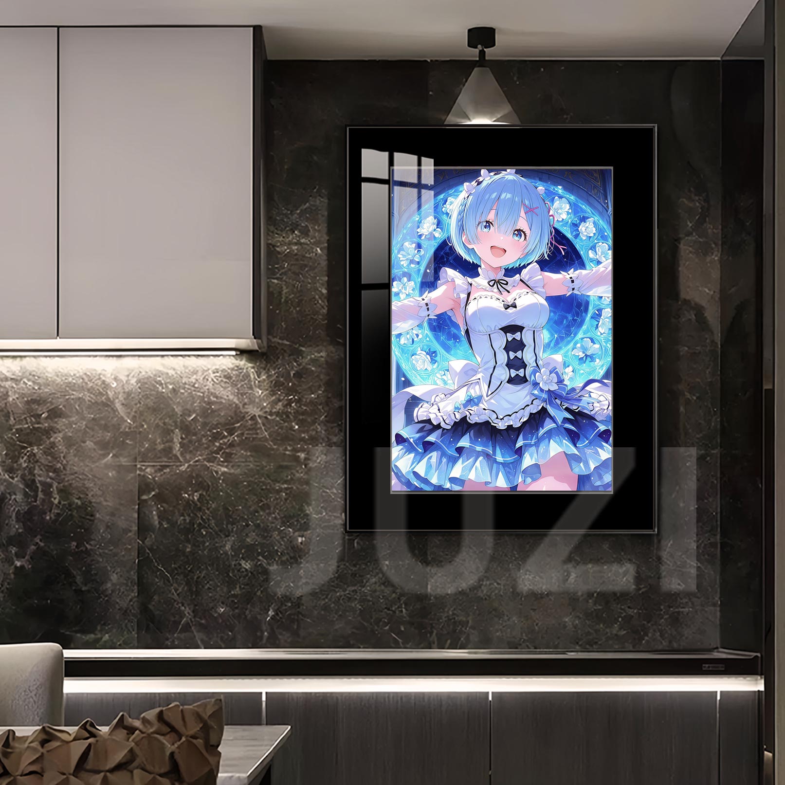 【週邊】橘子工作室－蕾姆青春活力版 裝飾畫