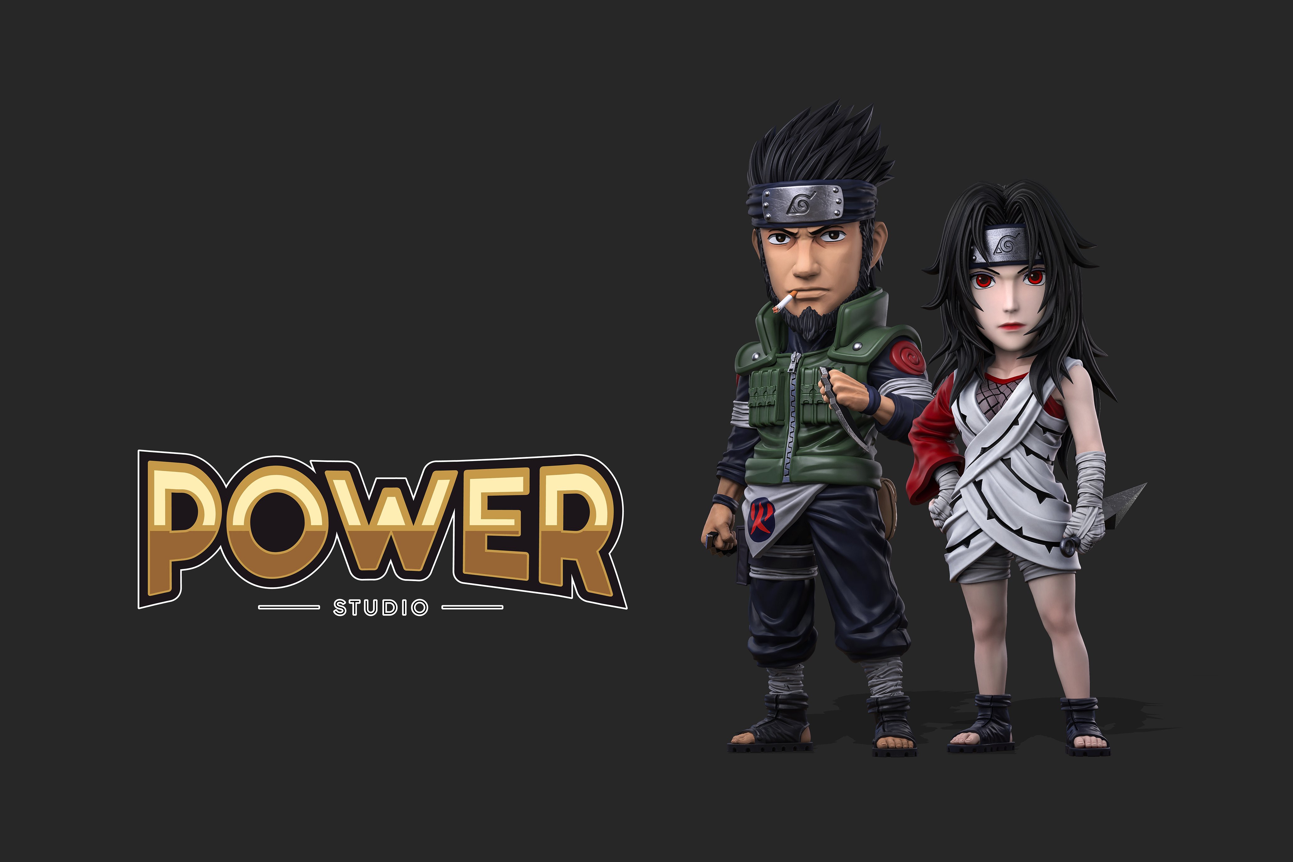 【火影忍者】Power studio-老師組 阿斯瑪