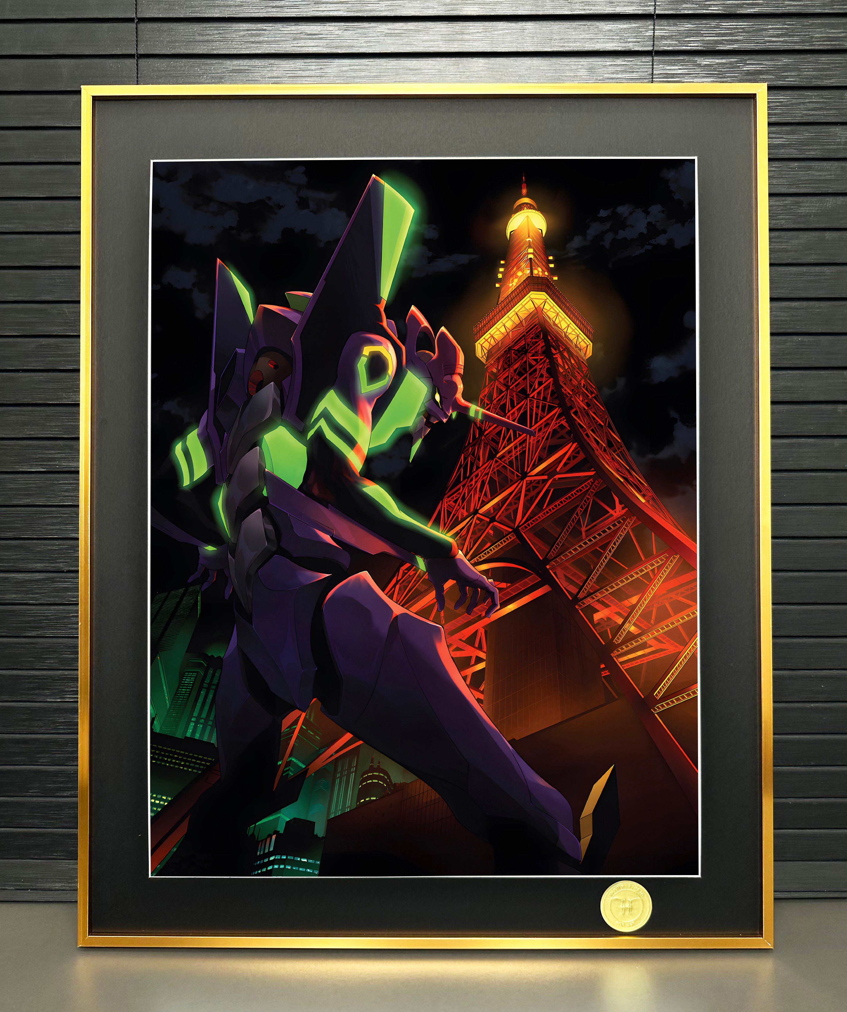 【週邊】H2工作室－新世紀福音戰士 東京塔初號機 碇真嗣 明日香 綾波麗 裝飾畫