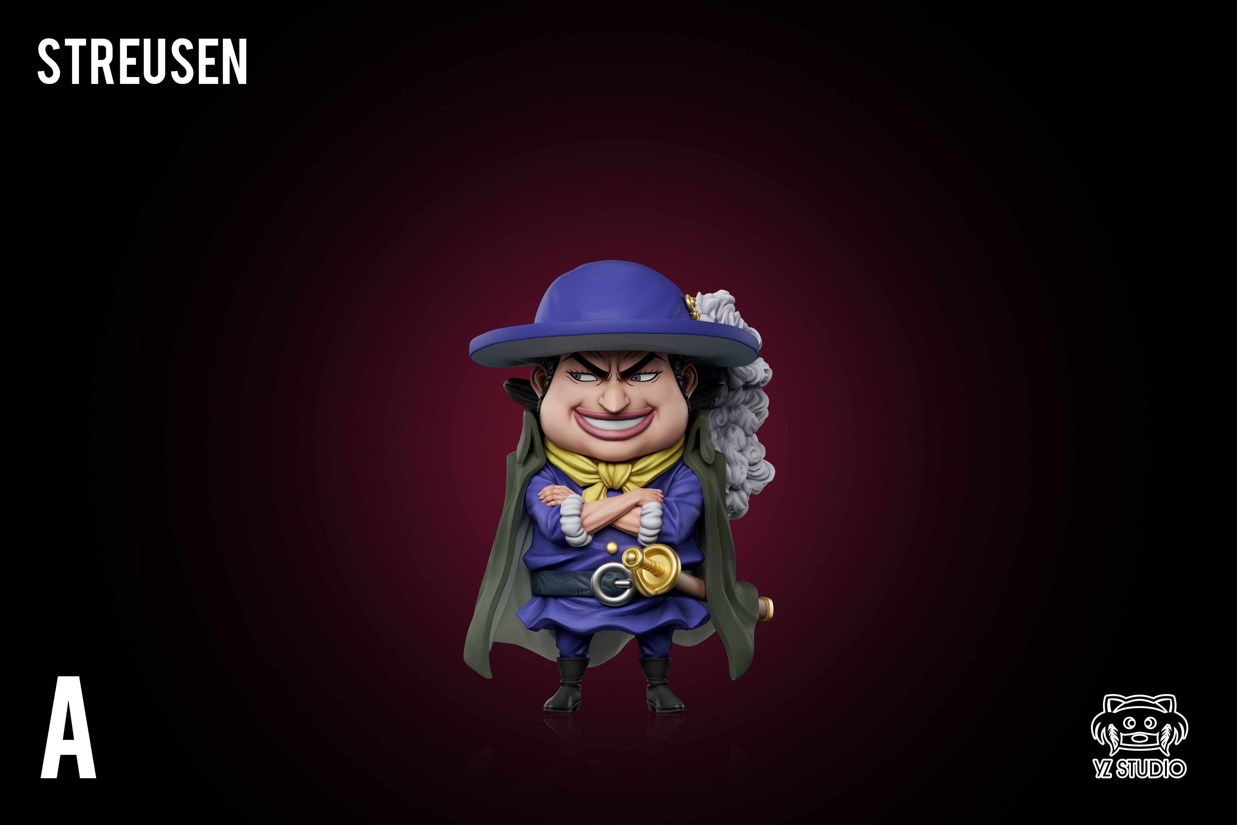 【海賊王】YZ工作室-神之谷大戰 第9彈 洛克斯海賊團 長麵包