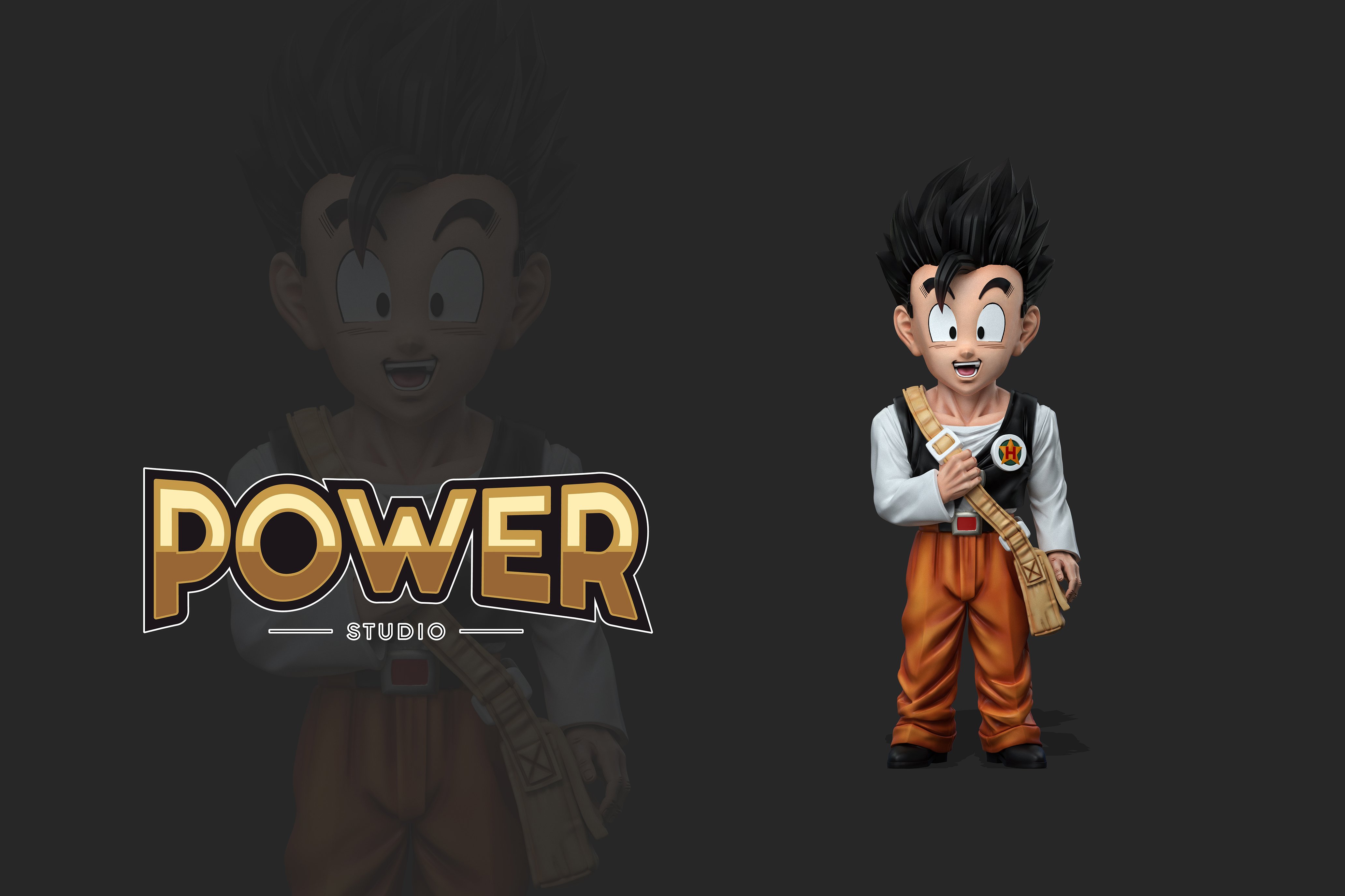 【七龍珠】Power studio-佈歐篇 上學悟飯