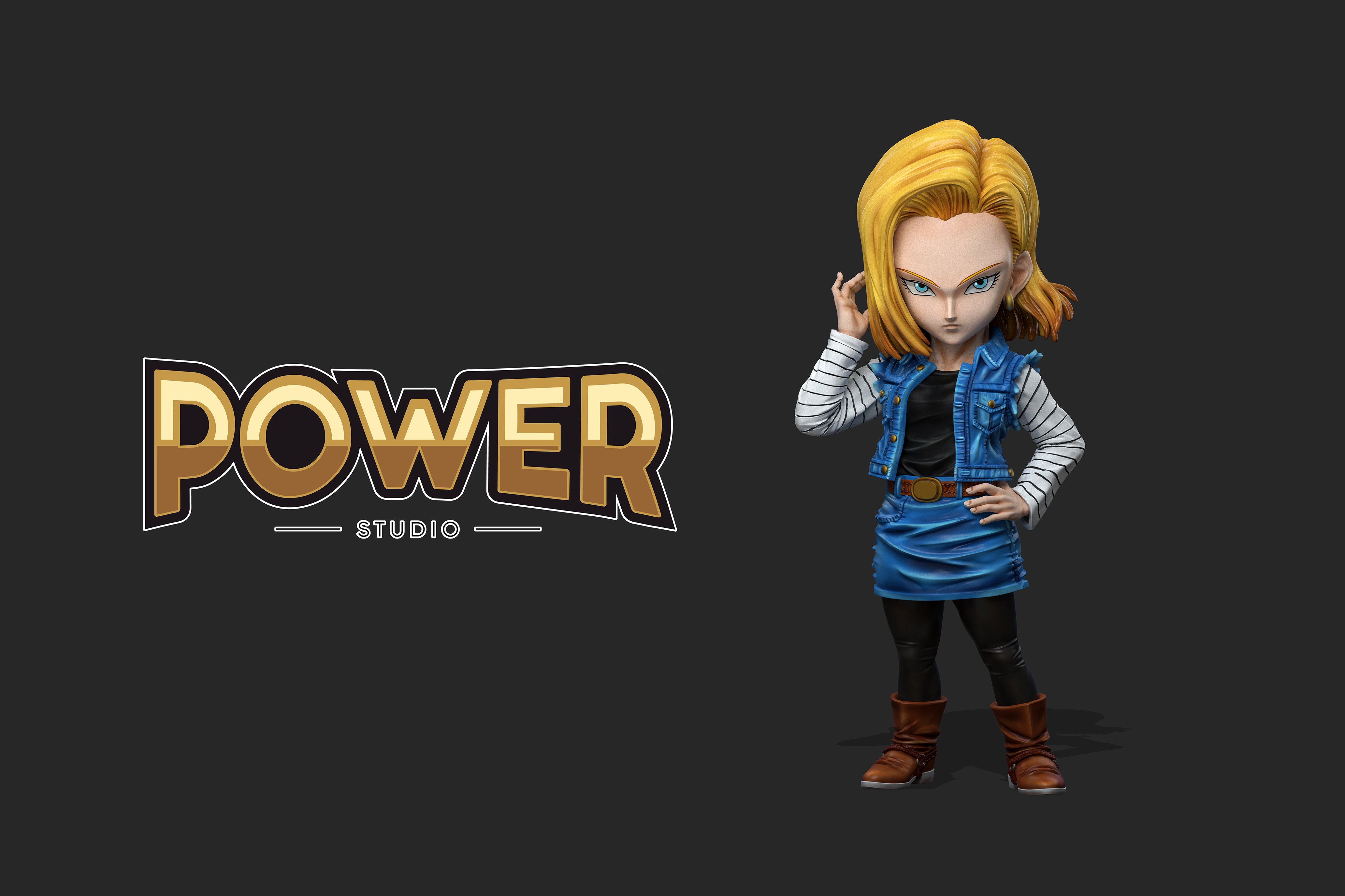 【七龍珠】Power studio-七龍珠人造人篇 18號