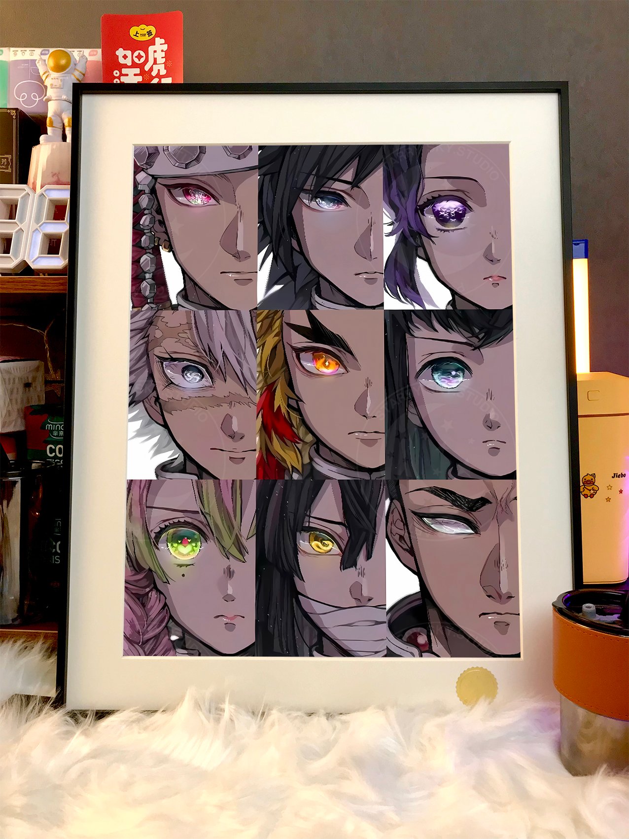 【週邊】星空工作室－鬼滅之刃 九柱頭像 裝飾畫