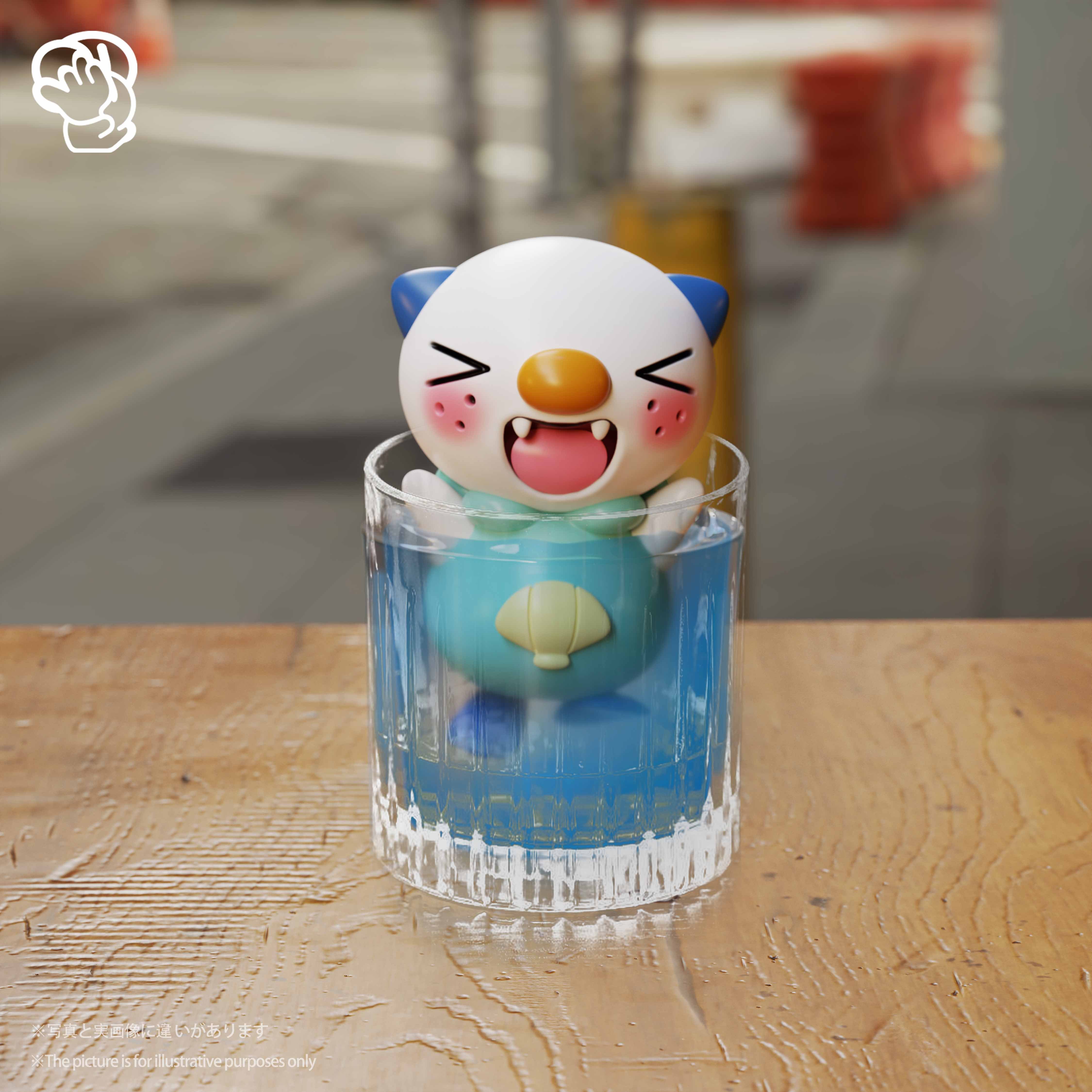 【寶可夢】萌玩屋-夏日飲品系列 水水獺