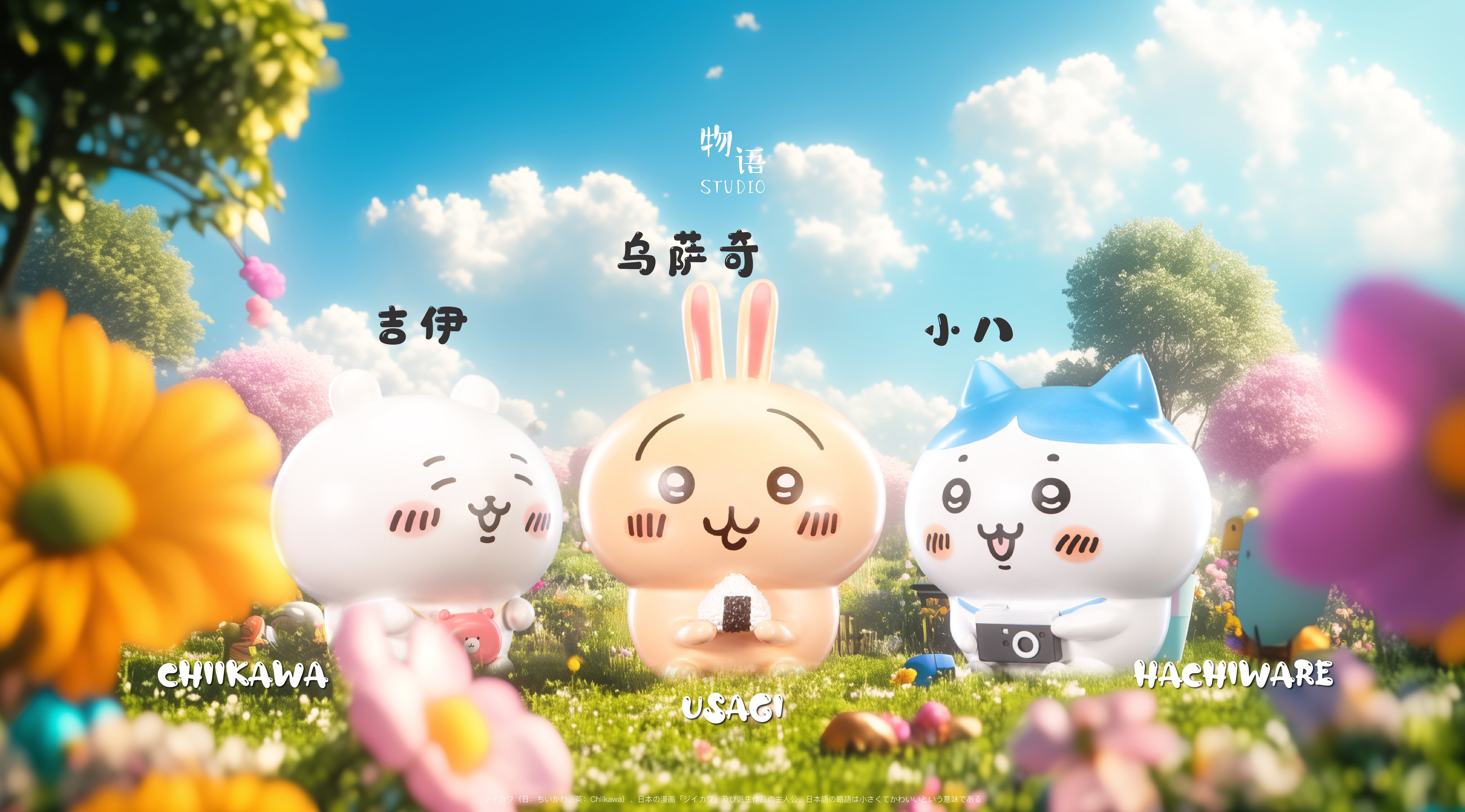 【吉伊卡哇】物語工作室-吉伊卡哇主角團 第一彈