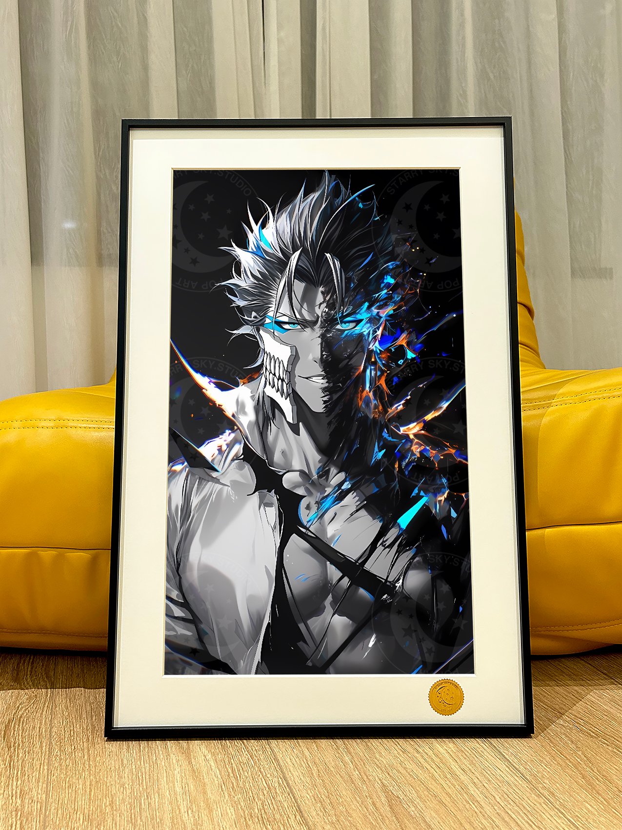 【週邊】星空工作室-葛力姆喬 境·界死神十刃BLEACH烏爾奇奧拉一護裝飾畫