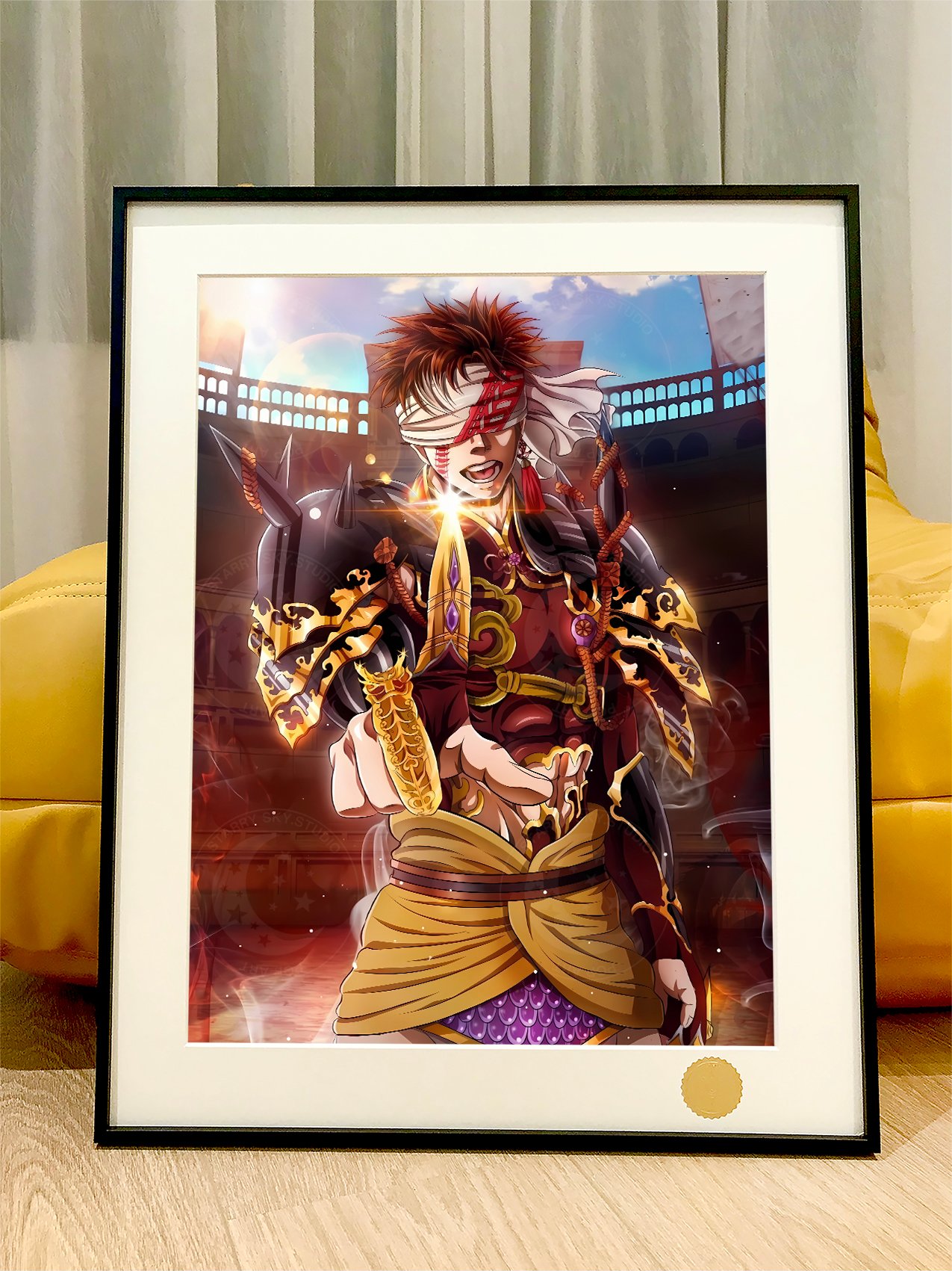 【週邊】星空工作室－終末的女武神 始皇帝 裝飾畫