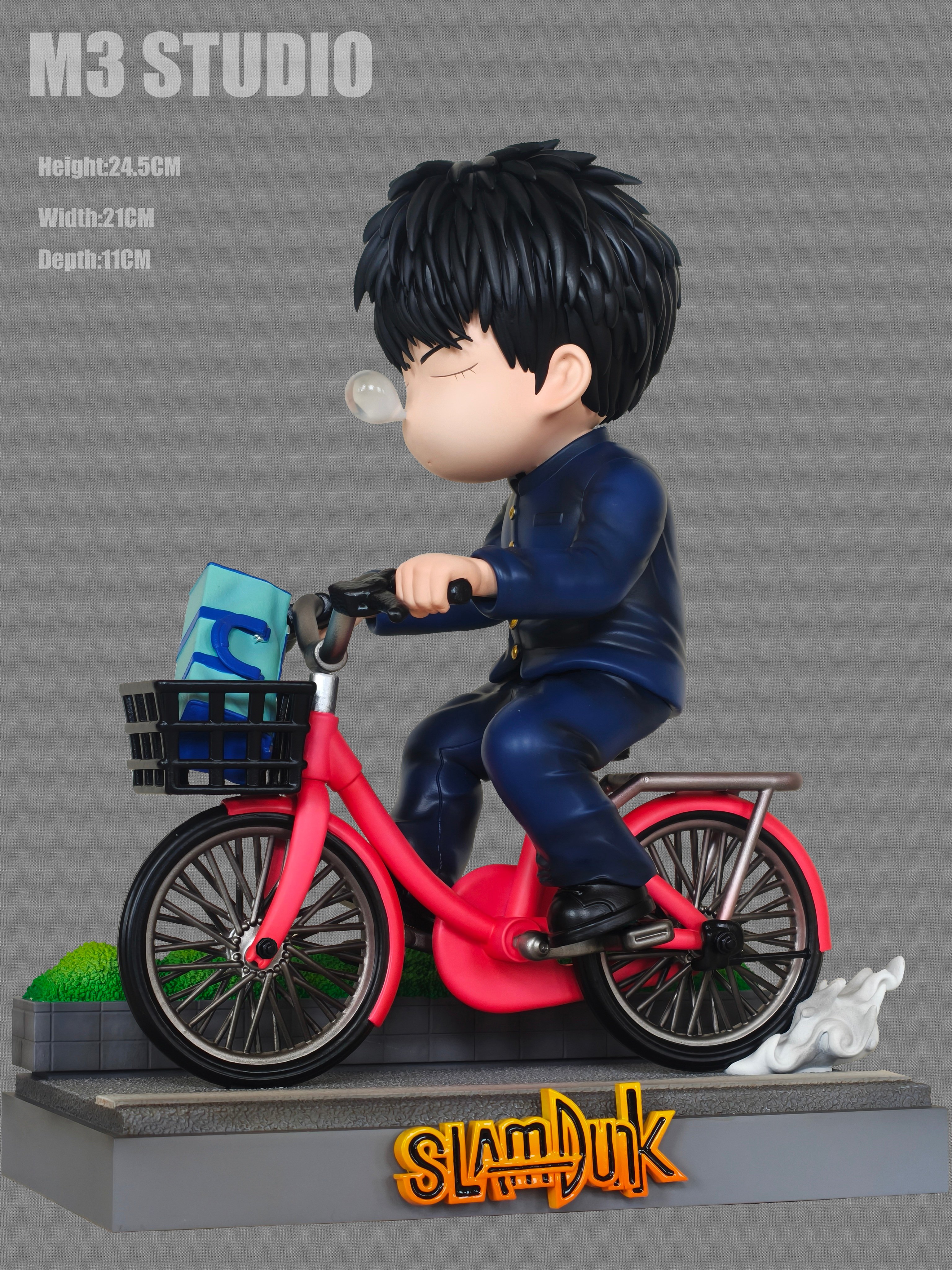 【灌籃高手】M3工作室-Q版 自行車3.0 睡覺流川楓