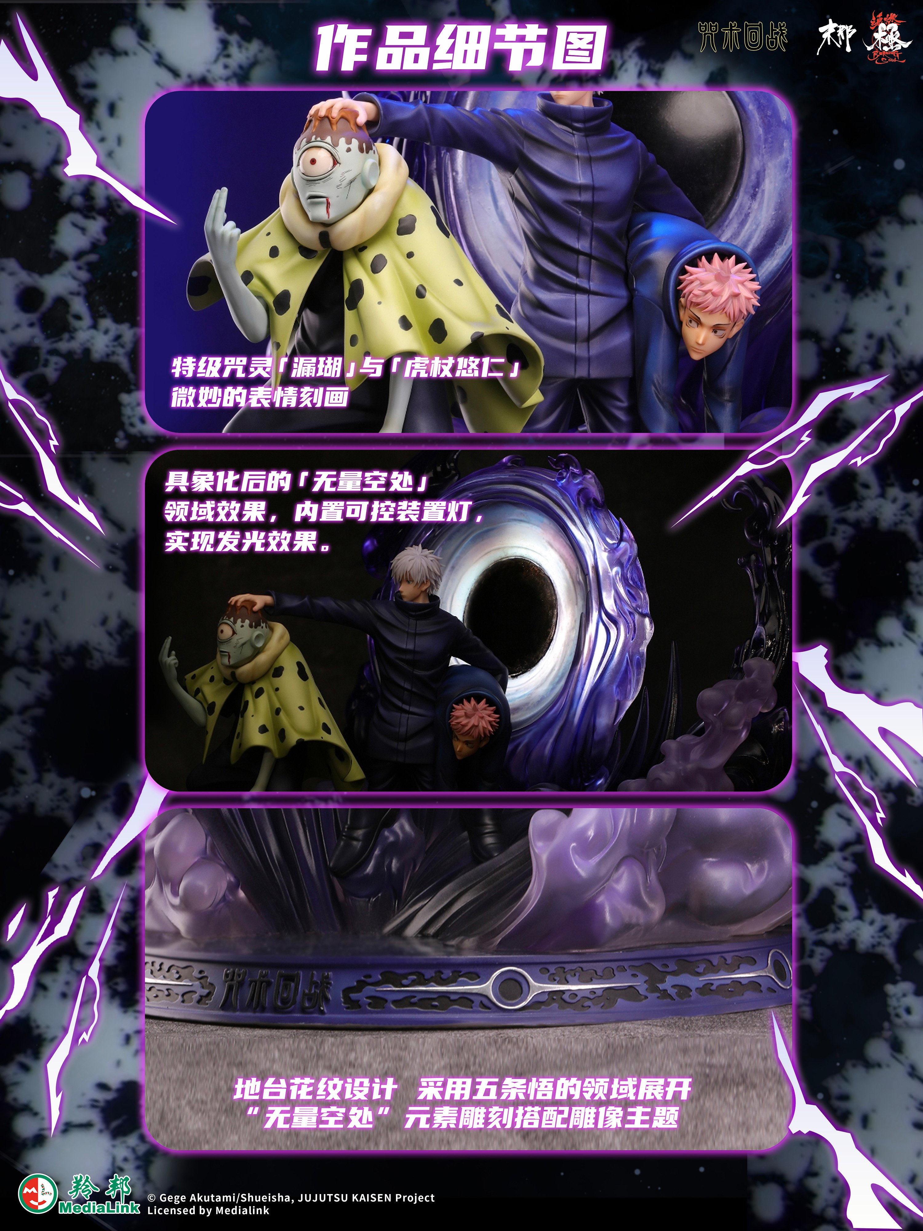 【咒術迴戰】末那魂燃-五條悟 vs 漏瑚 領域展開 無量空處