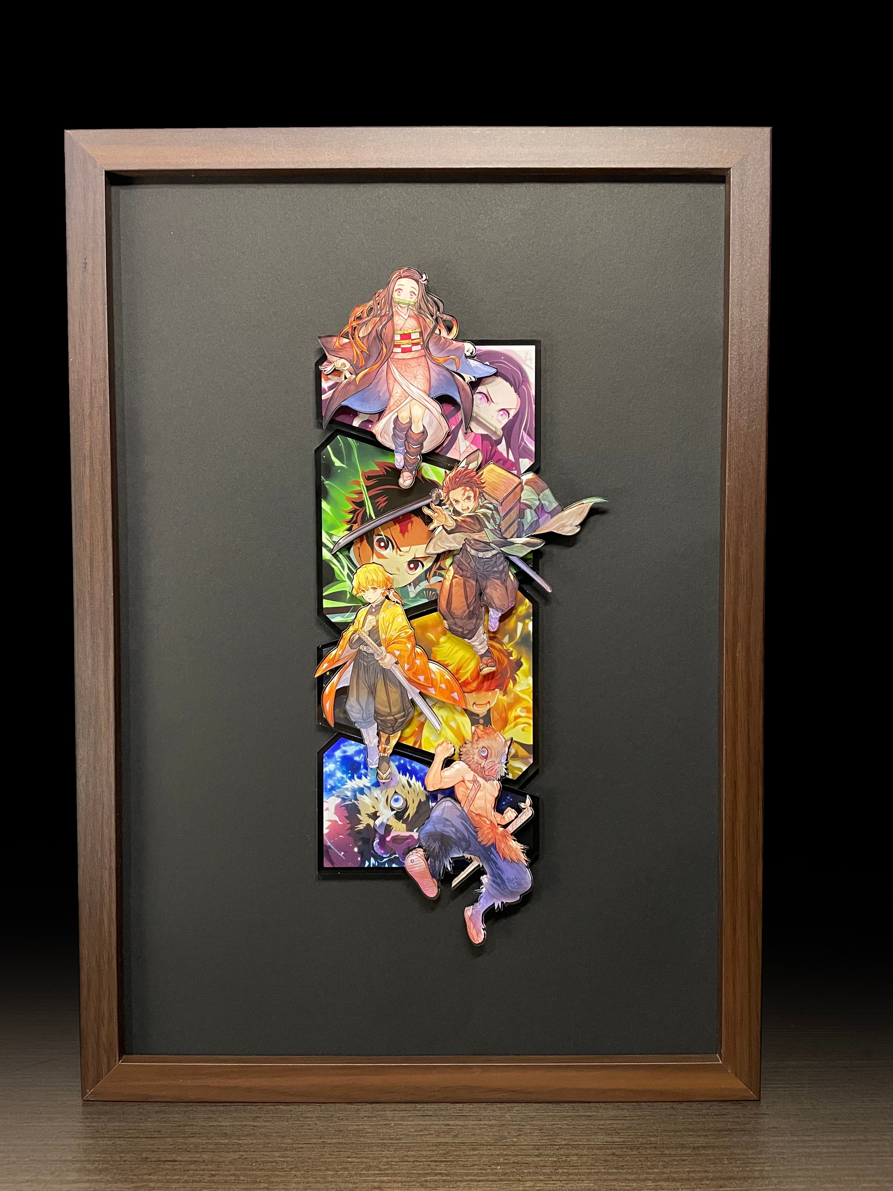 【週邊】萌萌匠-鬼滅之刃 四人組冰箱貼