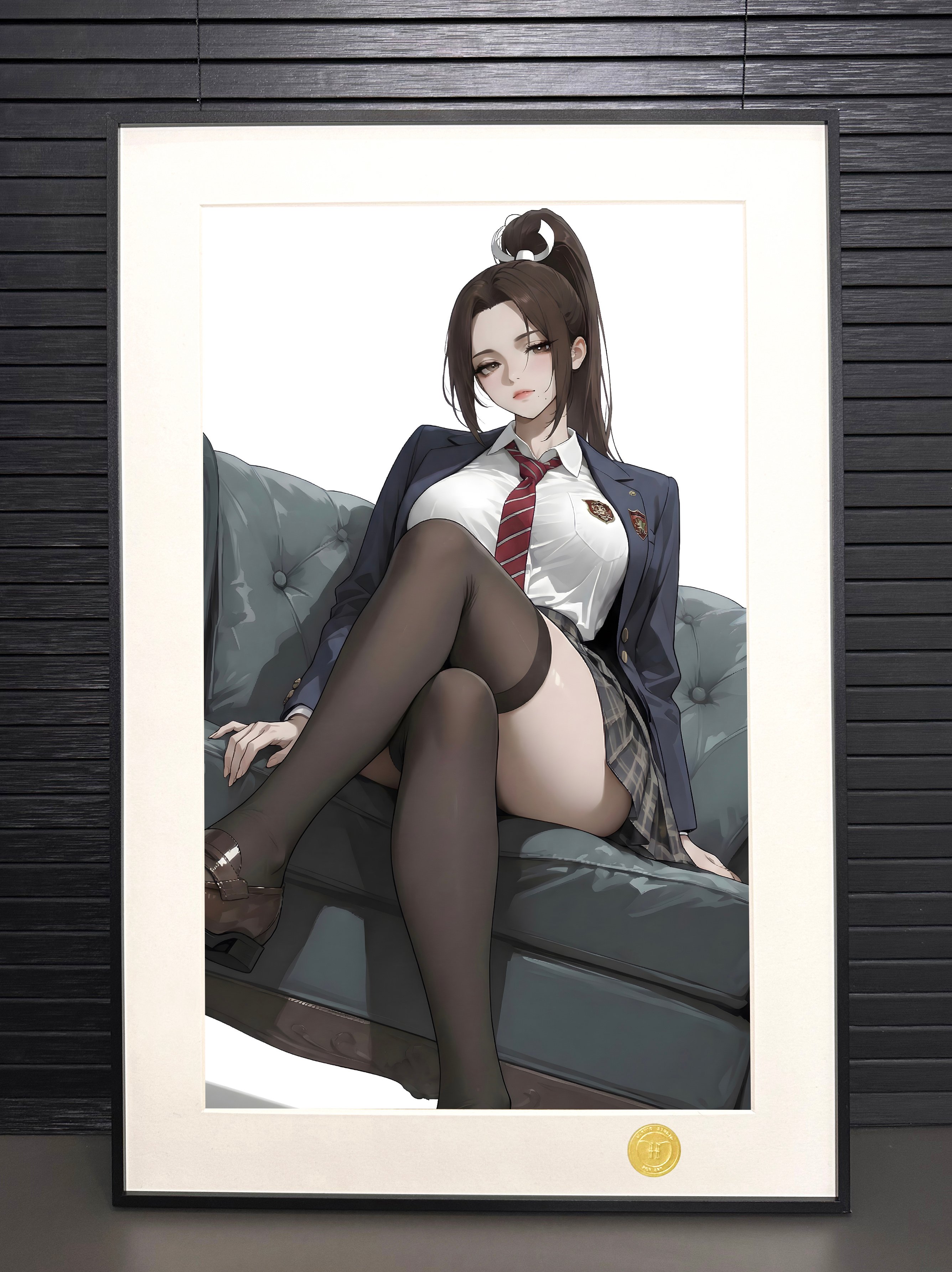 【週邊】H2工作室－制服不知火舞 裝飾畫