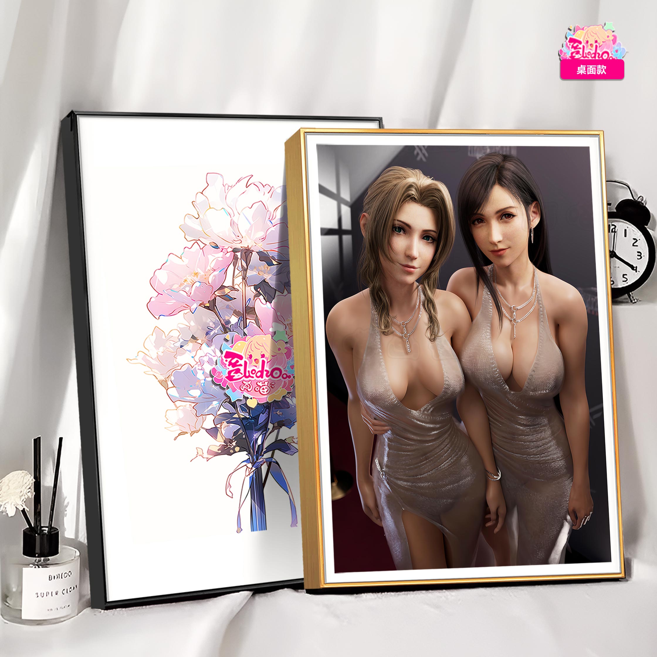 【週邊】阿喵畫社－女明星 蒂法與愛麗絲