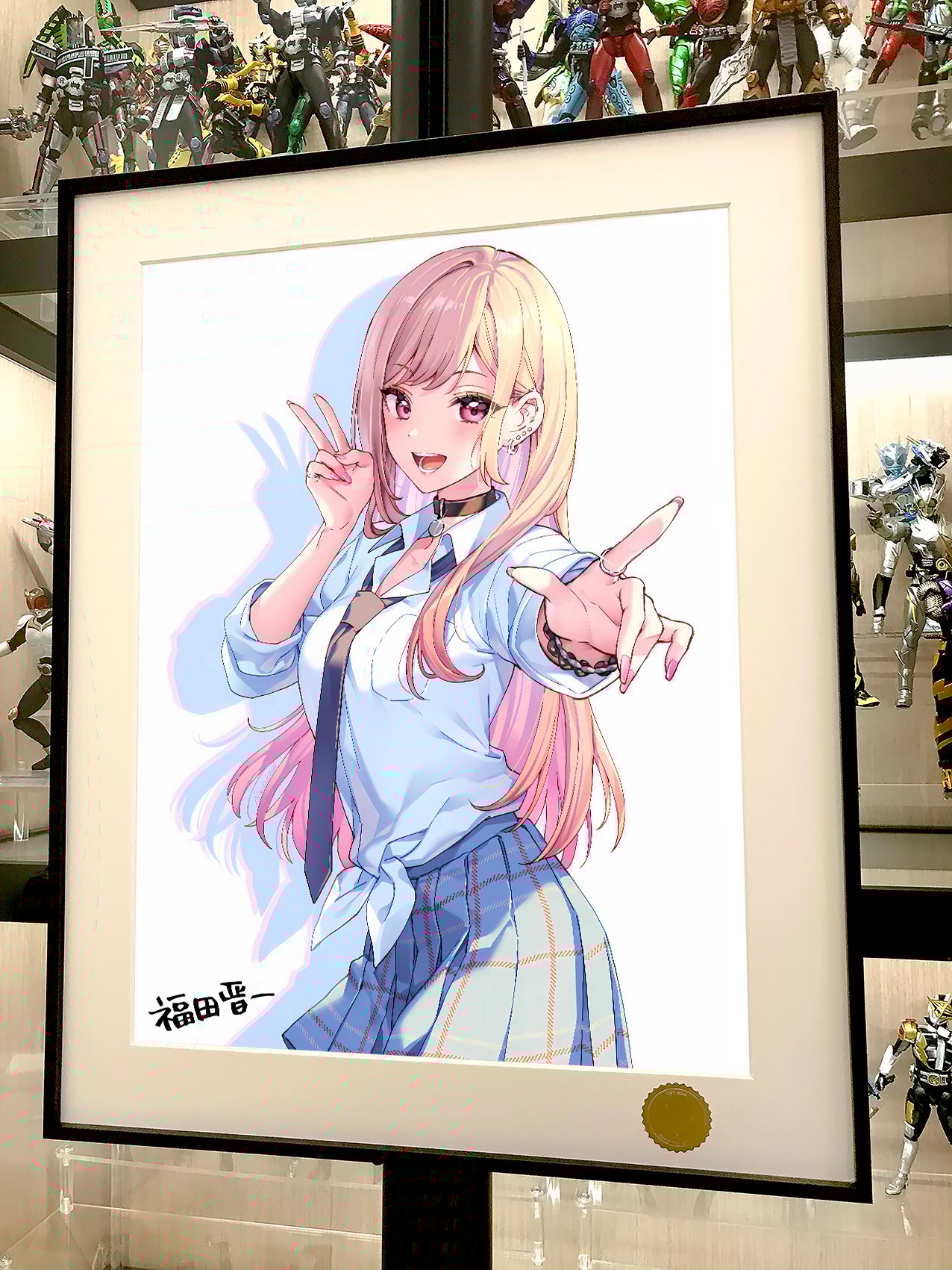 【週邊】星空工作室－更衣人偶墜入愛河 微笑喜多川 裝飾畫