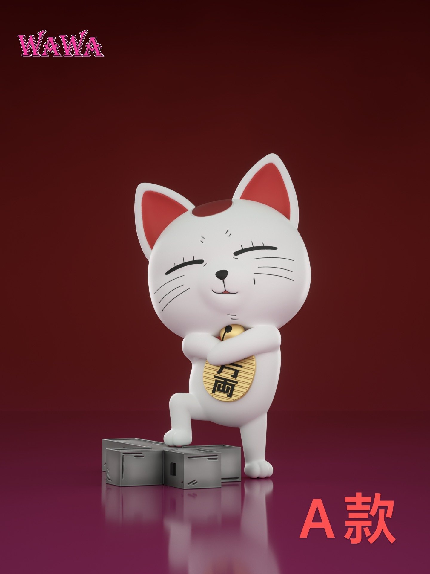 【膽大黨】WAWA studio-當噠當 高速婆婆 招財貓 吹風機高速婆婆