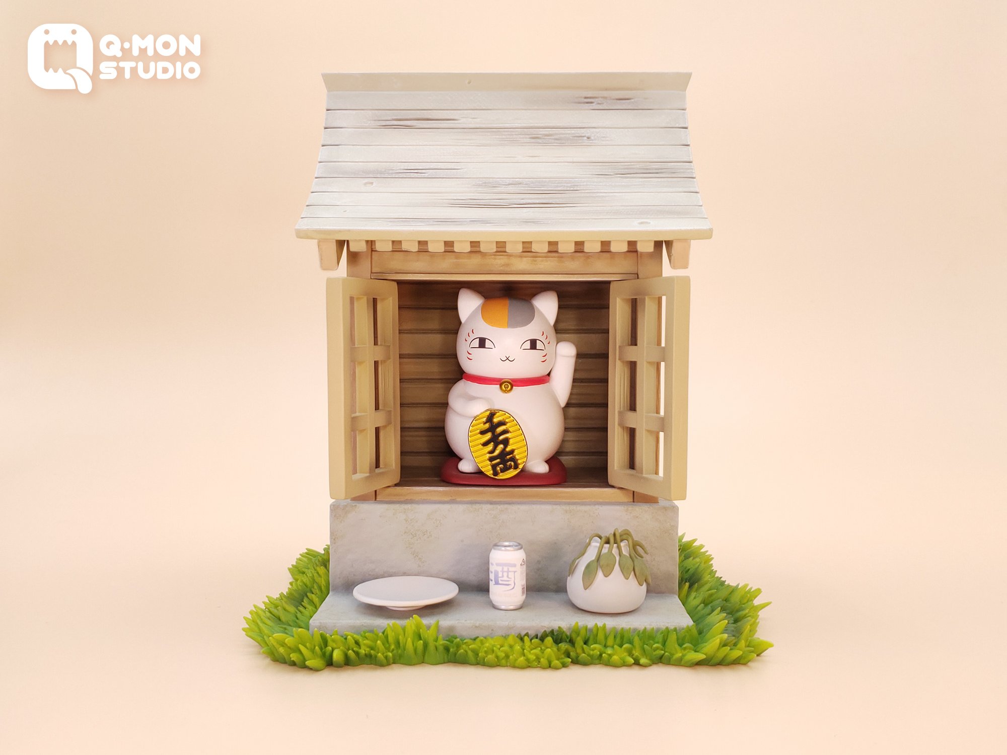 【夏目友人帳】Q-MON Studio-初見·招財貓咪老師