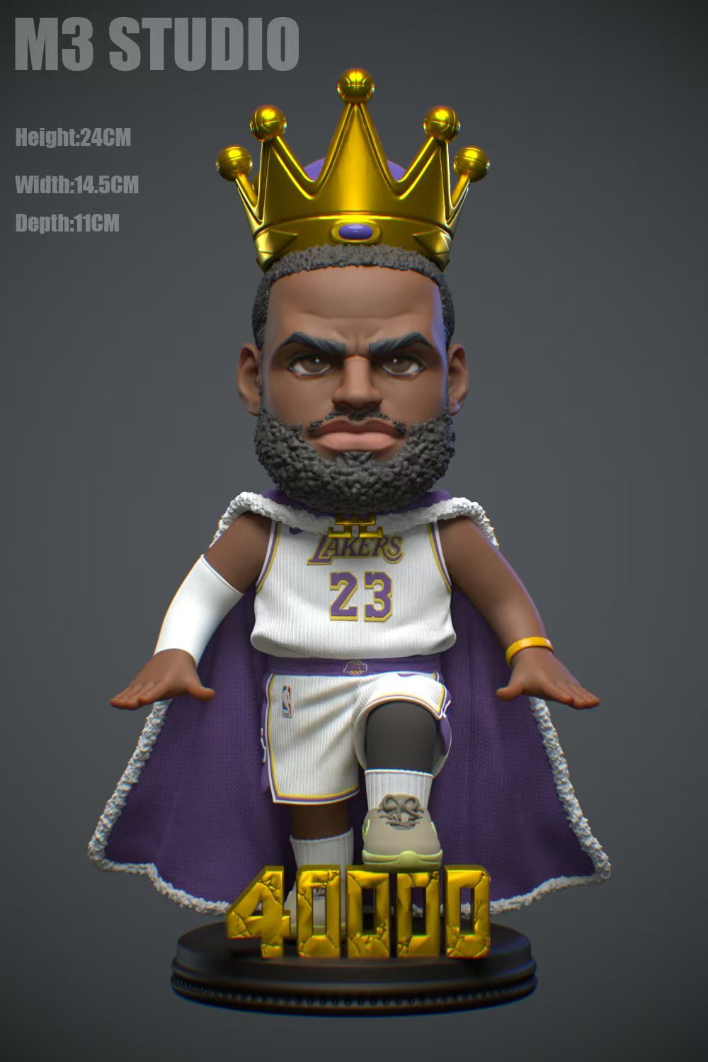 【運動明星】M3工作室-NBA 巨星 Q版 詹姆斯