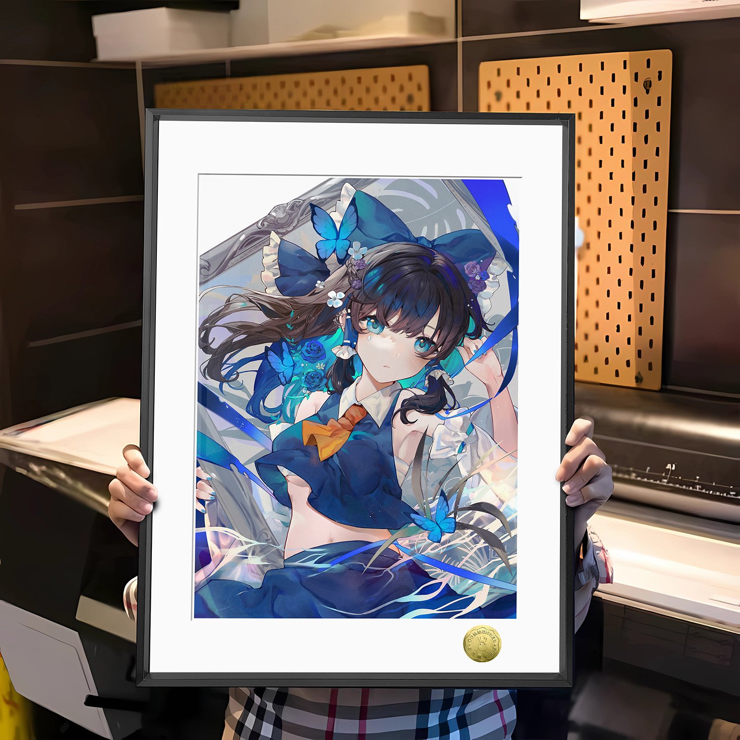 【週邊】皇呱－東方Project 可愛女巫 博麗靈夢 裝飾畫