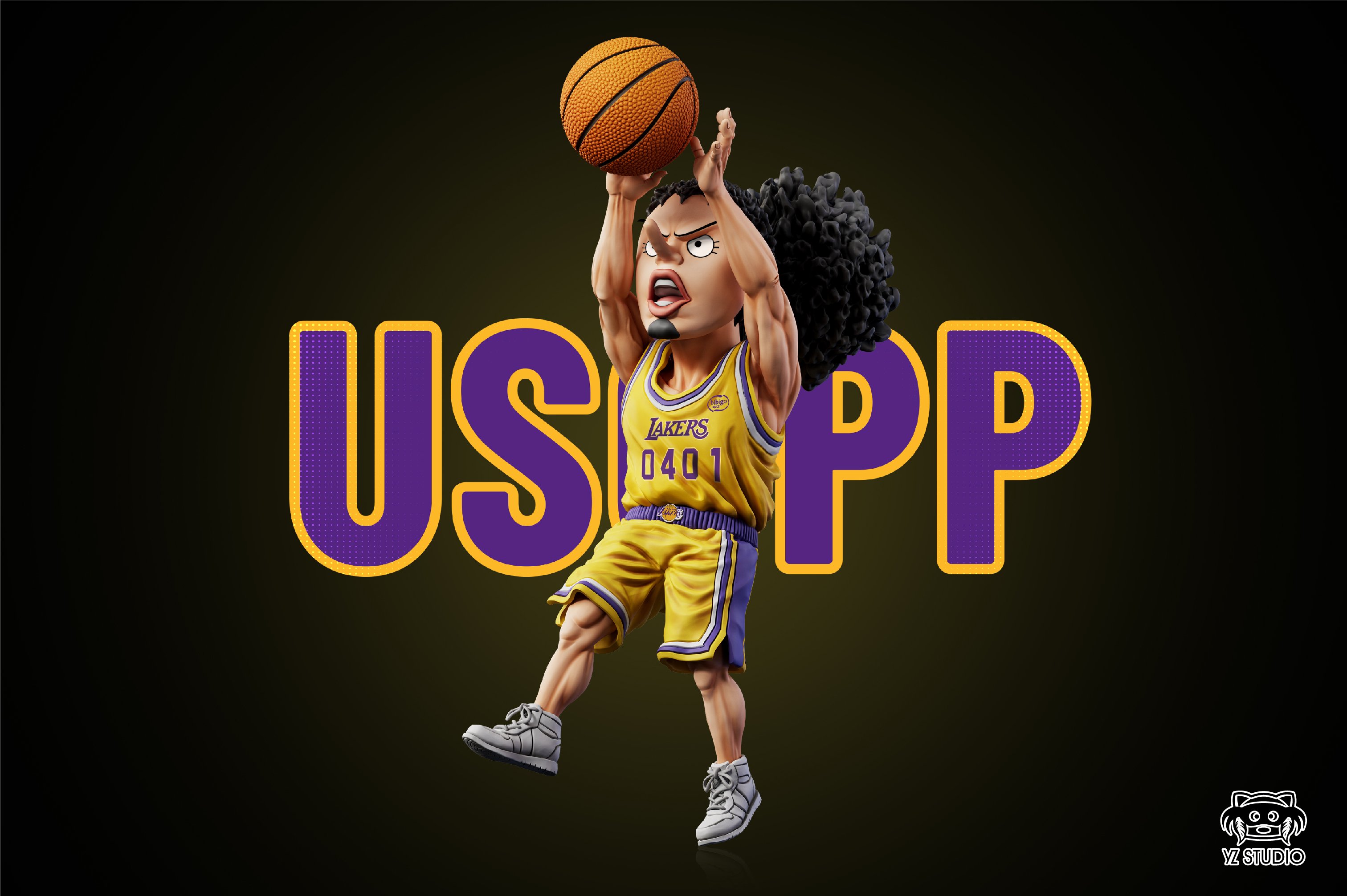 【海賊王】YZ工作室-紫金夢幻球隊 第五彈 紫金烏索普