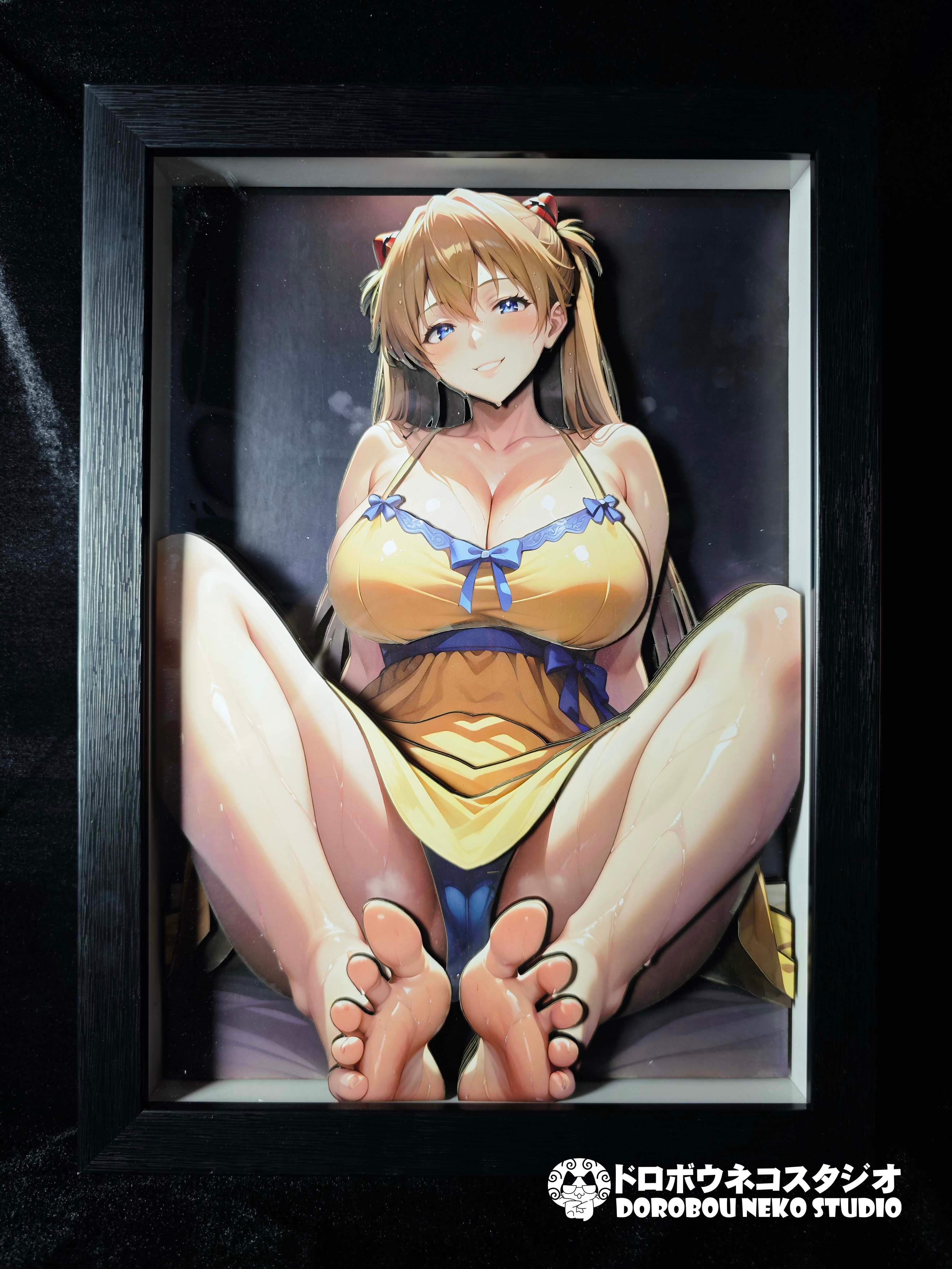 【週邊】泥棒貓工作室-明日香 立體裝飾畫