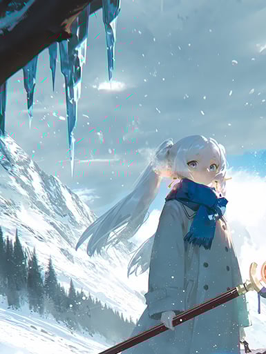 【週邊】巴洛克－葬送的芙莉蓮 雪地芙莉蓮 裝飾畫 & 冰箱貼