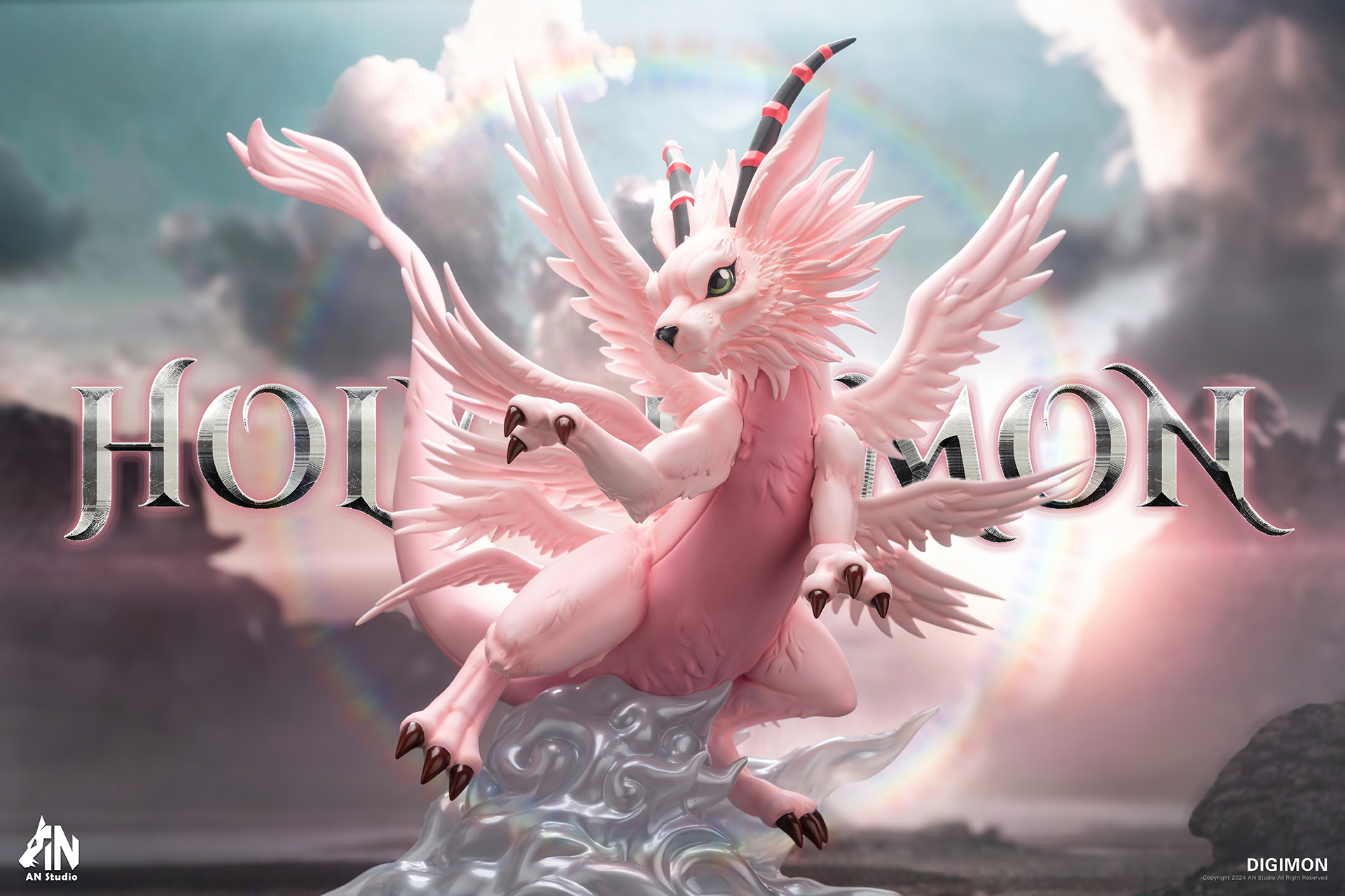 【數碼寶貝】AN工作室-四大龍系列 聖龍獸