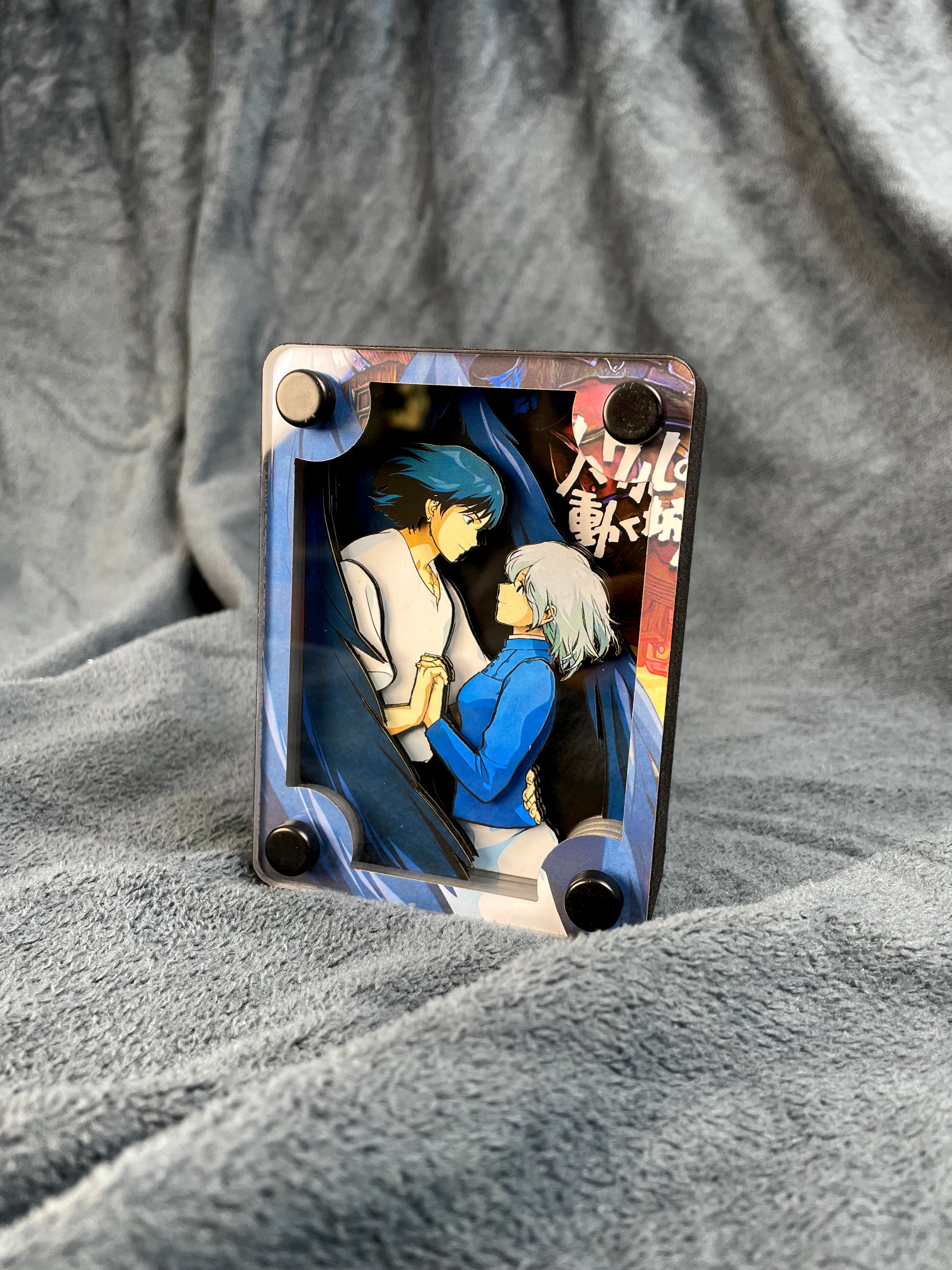 【週邊】萌萌匠-哈爾的移動城堡哈爾蘇菲立體壓克力磚擺台