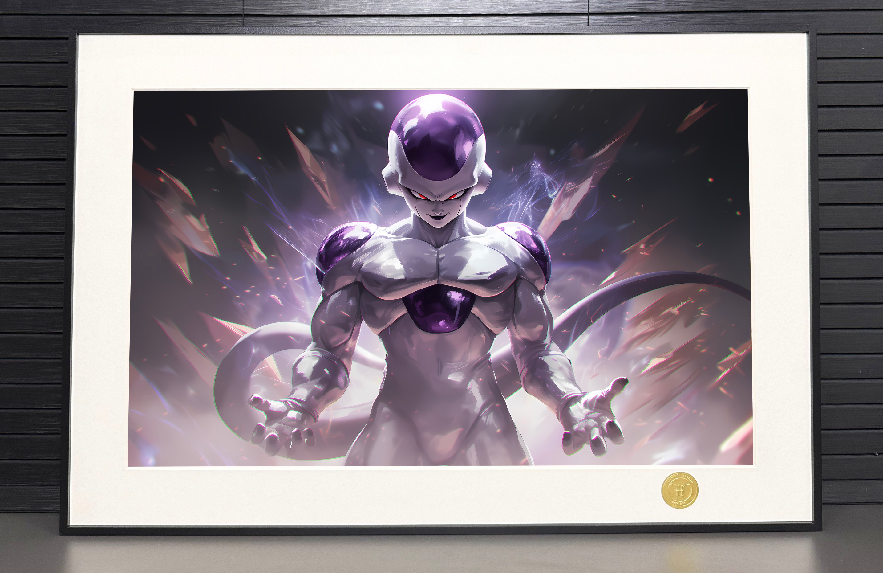 【週邊】H2工作室-弗利薩大王 七龍珠弗利沙悟空裝飾畫