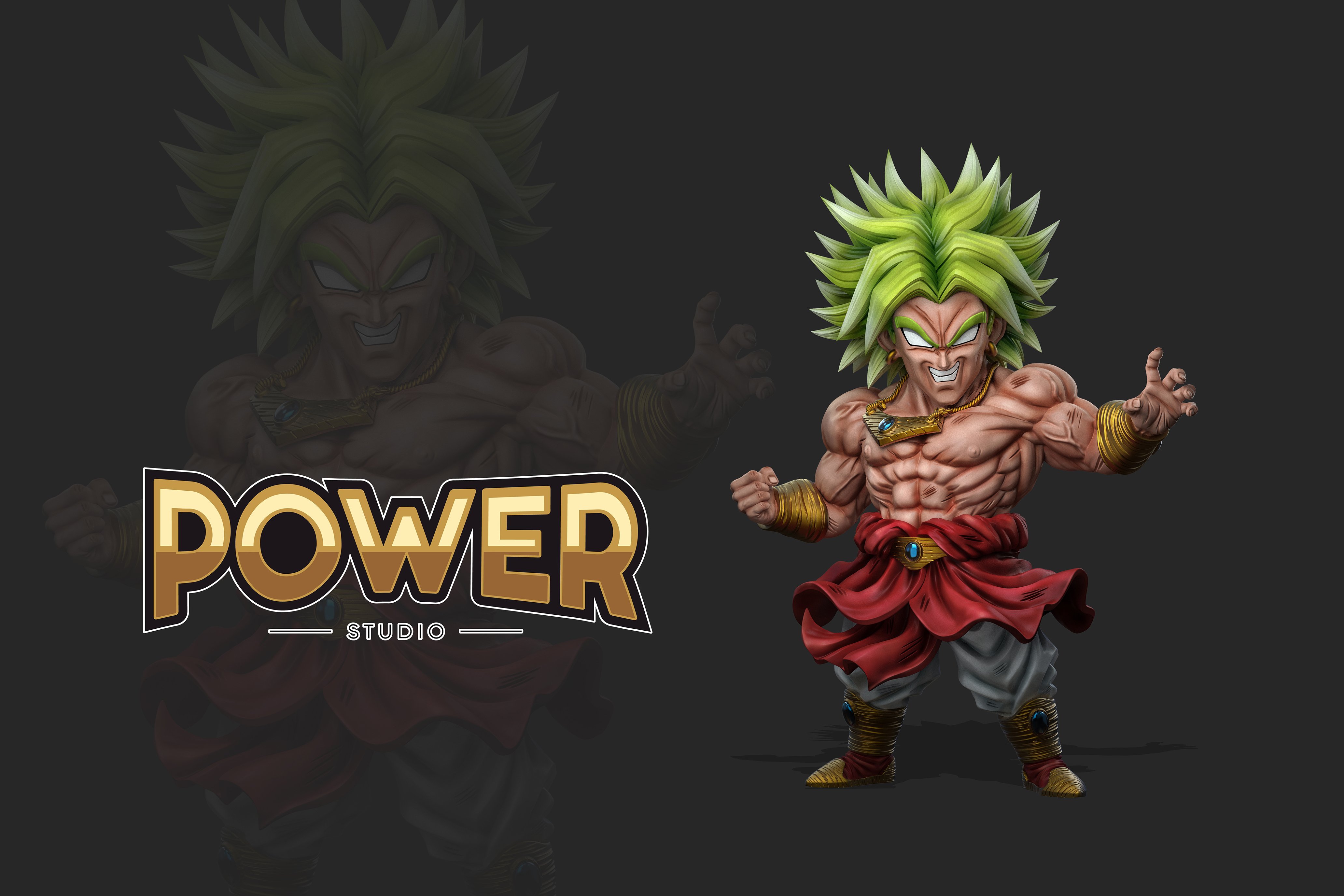 【七龍珠】Power studio-七龍珠 初代布羅利