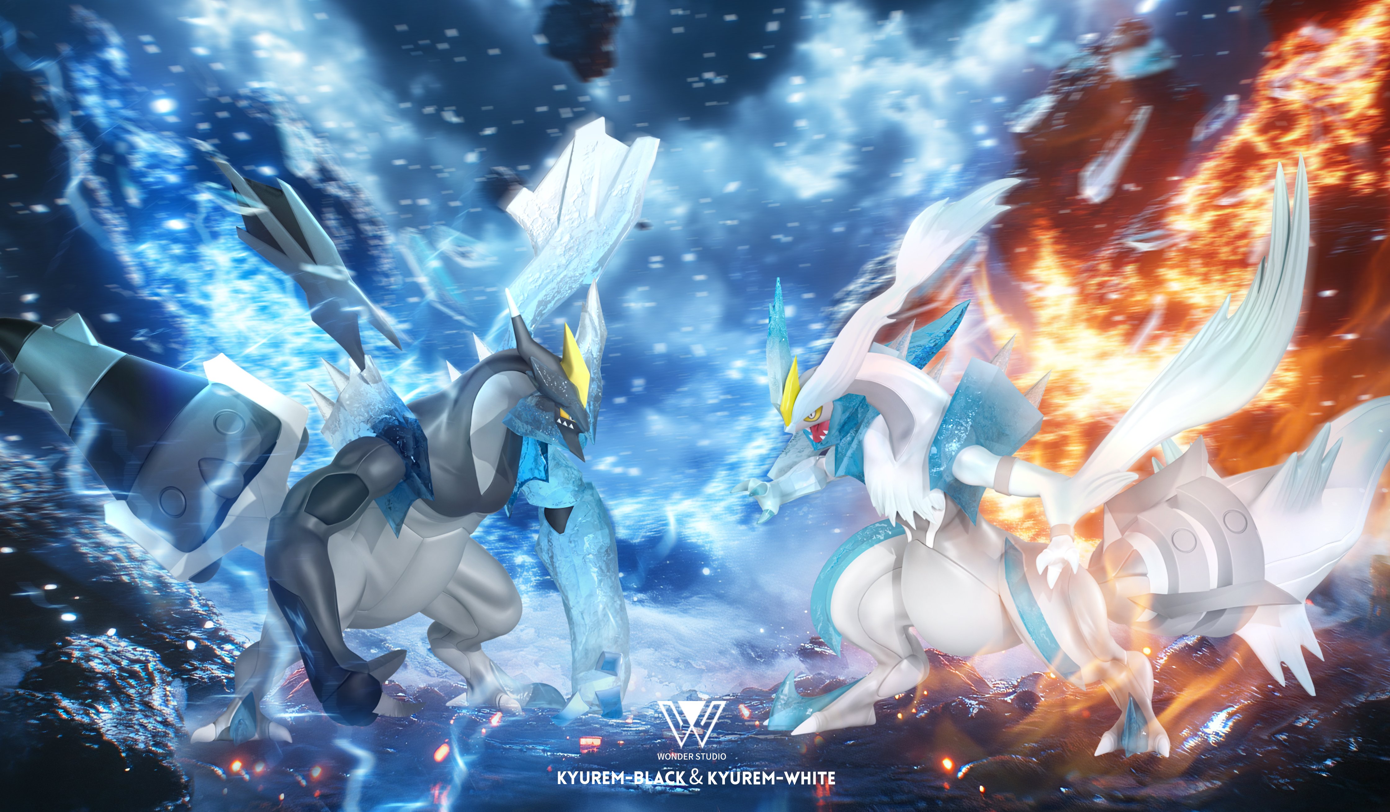 【寶可夢】玩得Wonder studio-暗黑 焰白酋雷姆