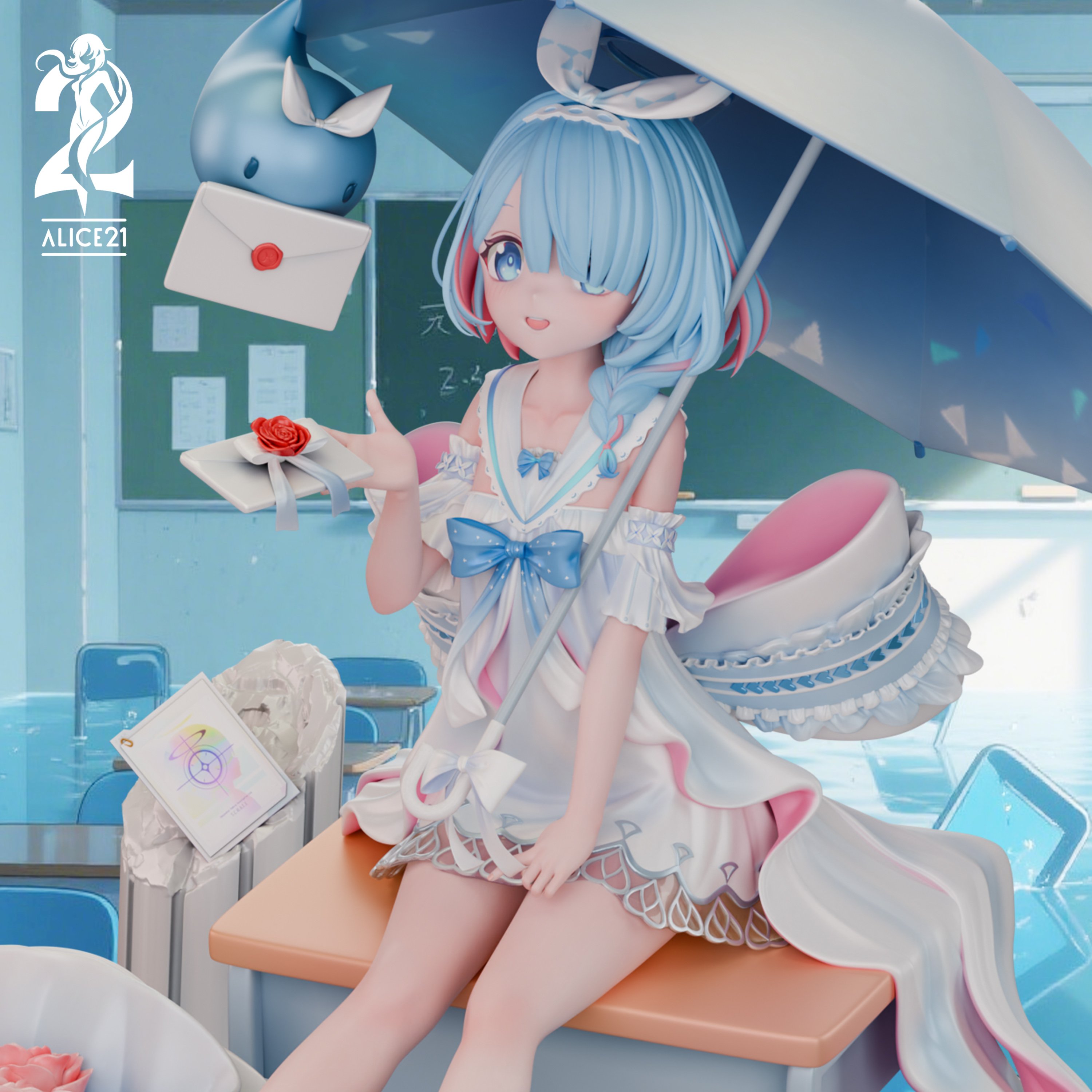 【原創授權】Alice21-純白誓約 澈藍心約·藍白天使